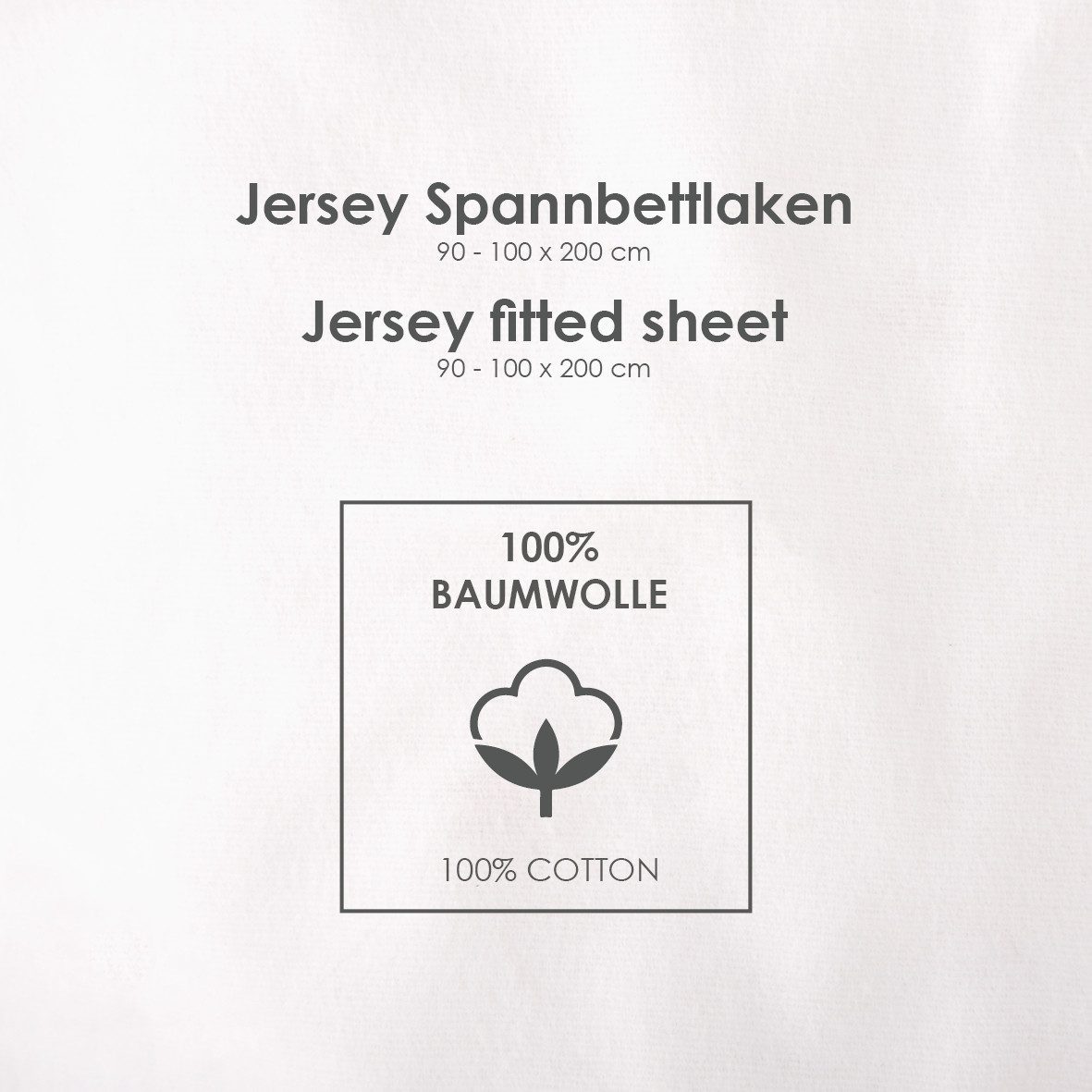 CAMP DAVID Spannbettlaken CAMP DAVID, Baumwoll-Jersey, Gummizug: rundum, (1 Stück), gewebtes Label