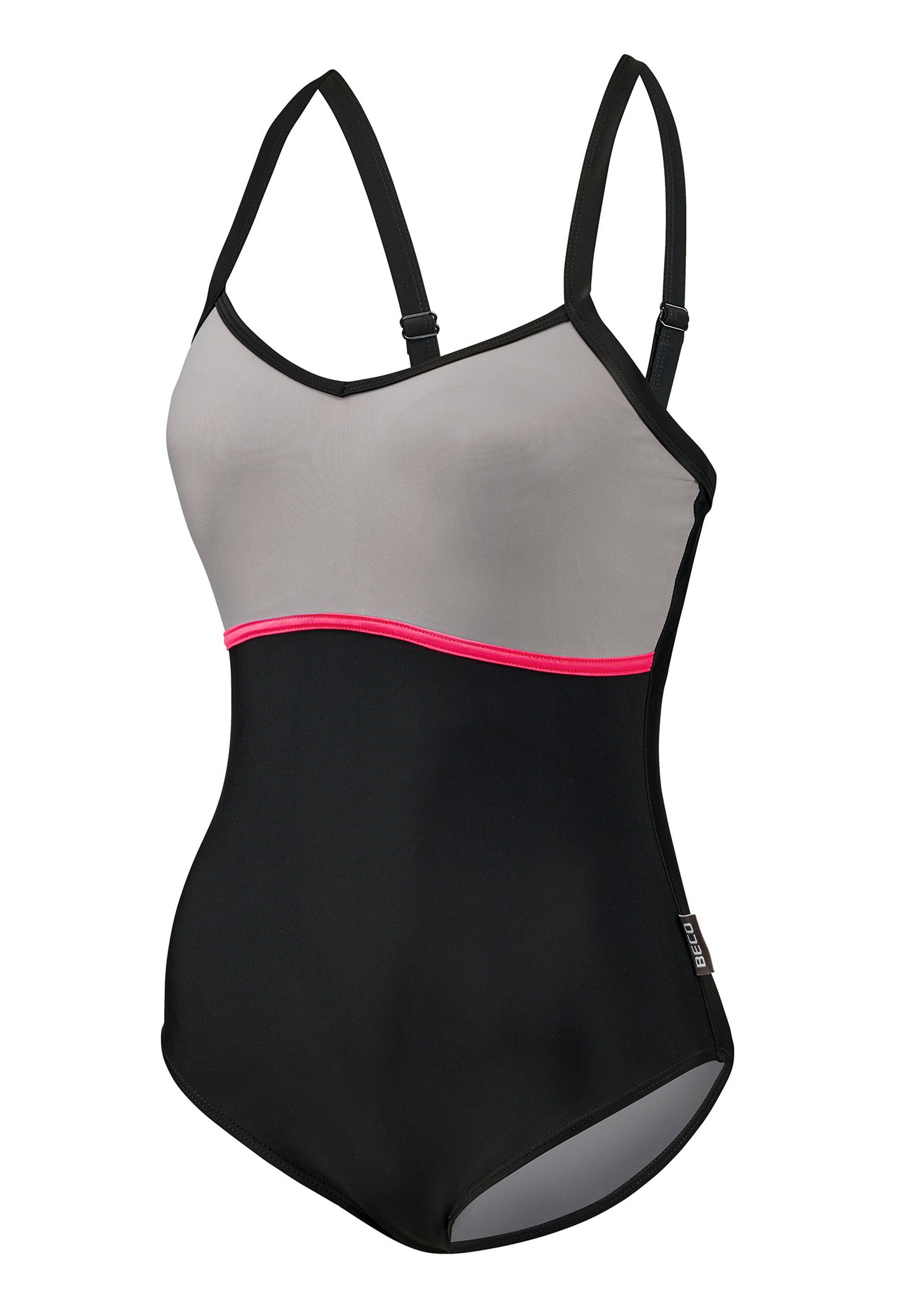 Beco Beermann Badeanzug BECO-Aqua-Collection Swimsuit (1-St) im trendigen Color-Blocking-Design