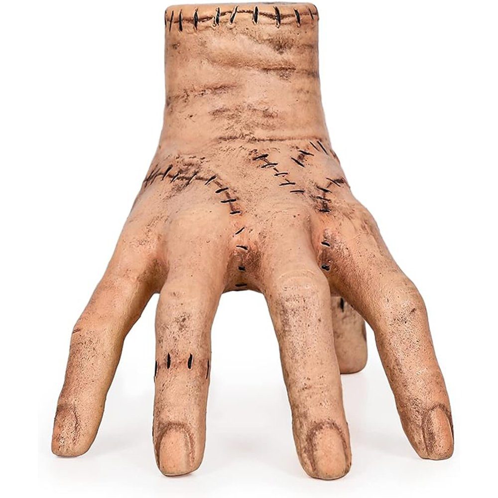 Thing cm) Realistic Hängedekoration Dekorationen Hautton(15.5 GelldG Scarred Latex Hand Palm, Gruselrequisiten