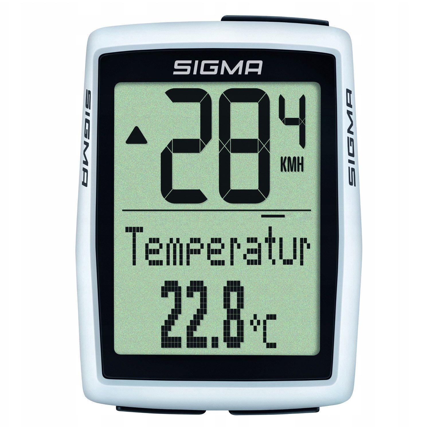 SIGMA Fahrradcomputer BC 12.0 WL mit 12 Funktionen IPX8, wasserdicht, wetterfest, großes und gut lesbares Display