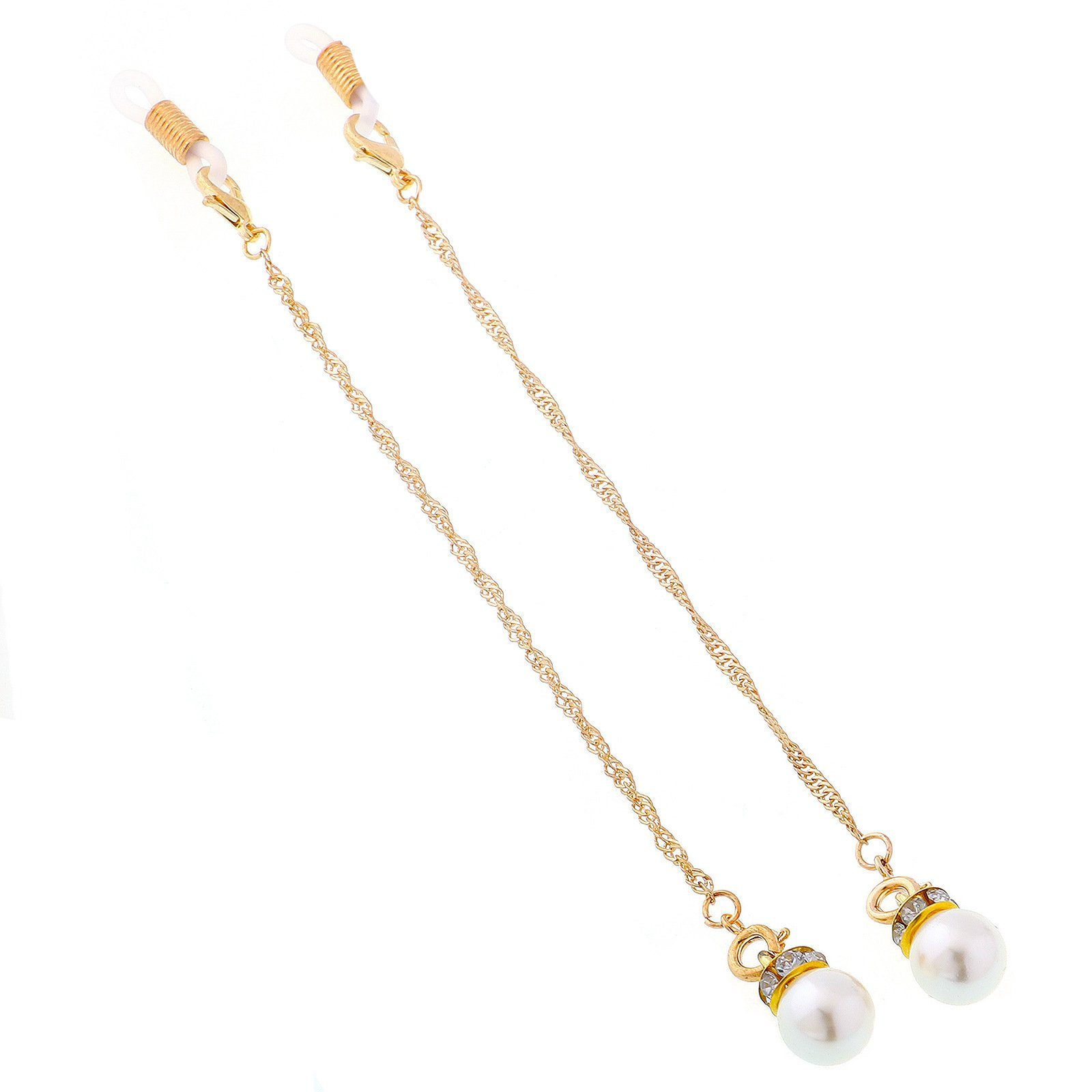 XDeer Brillenkette Brillenkette Transparenter Sonnenbrillenkette, /Brillenhalter/Brillenhalskabel