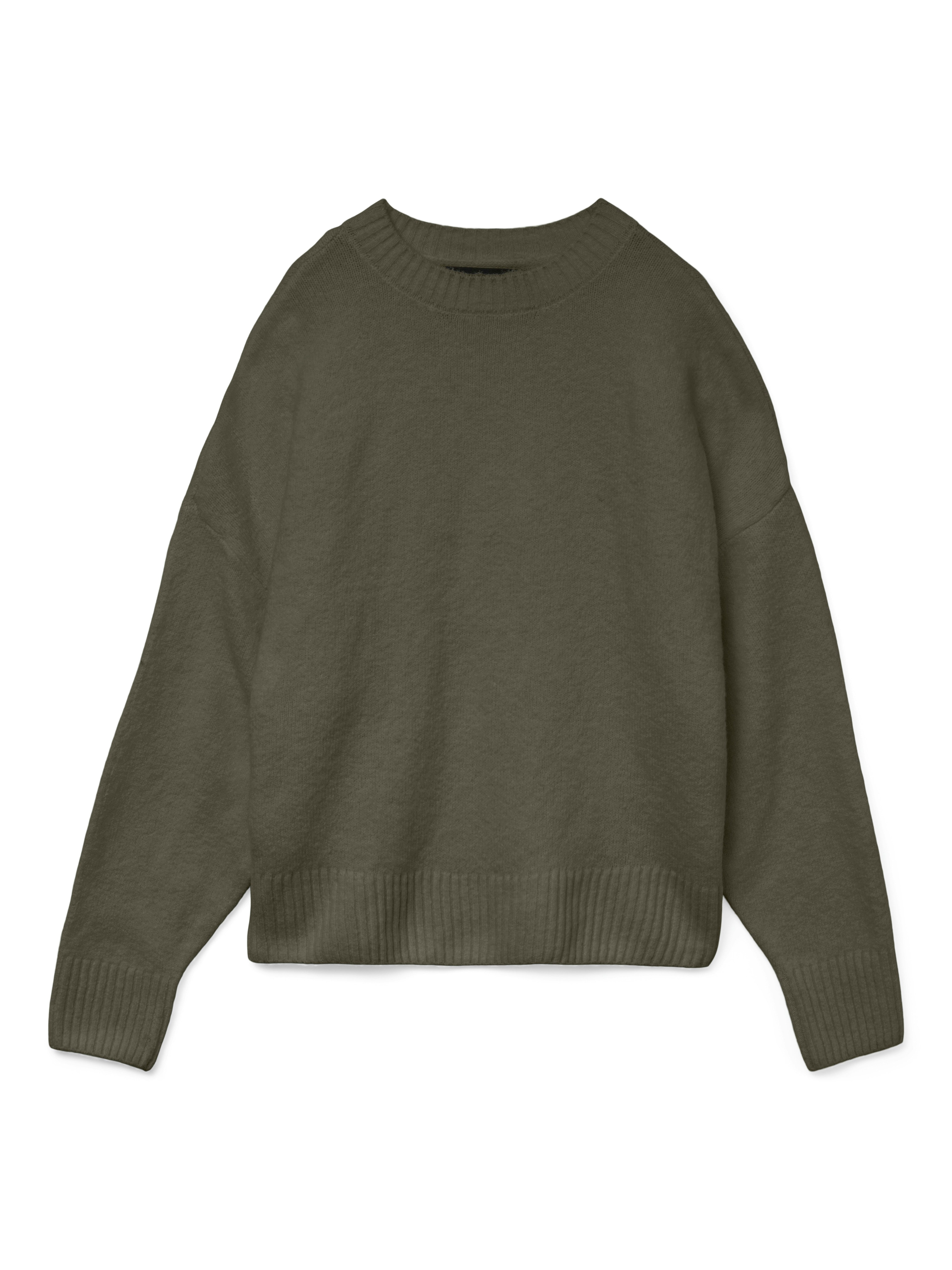 Vero Moda Strickpullover VMBOOM LS O-NECK günstig online kaufen