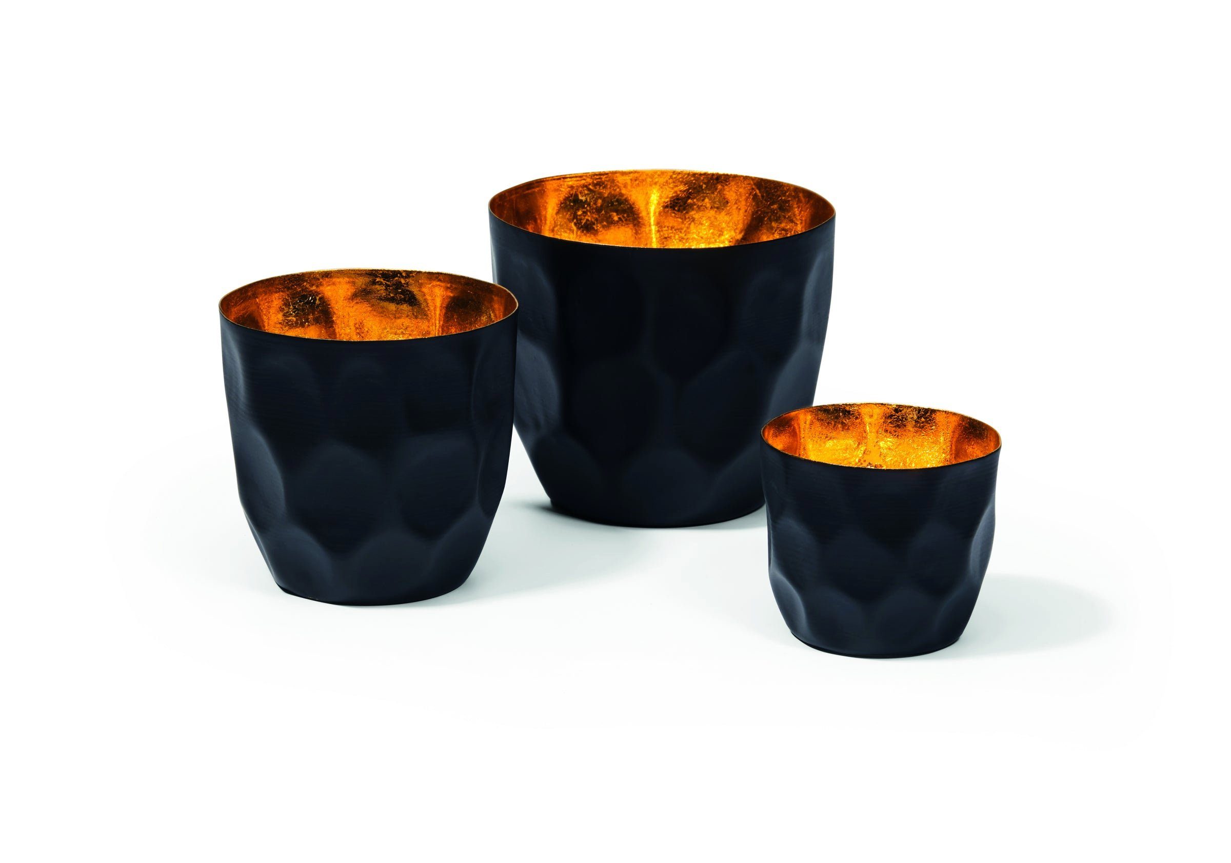 [Normaler Versandhandel] Philippi Design Teelichthalter 'Casa 3-teilig' Philippi Dekoobjekt Set