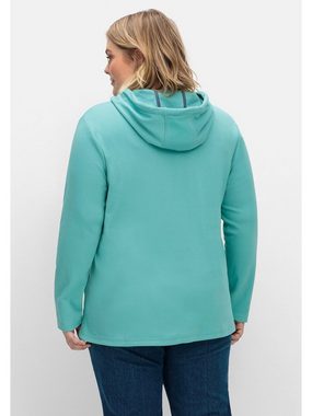 Sheego Sweatshirt Große Größen aus Baumwolle