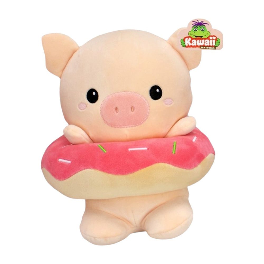 Kawaii Kuscheltier Tierkuscheltiere mit Donut Kawaii Plüsch Kuscheltier ca. 23 cm 6 süße