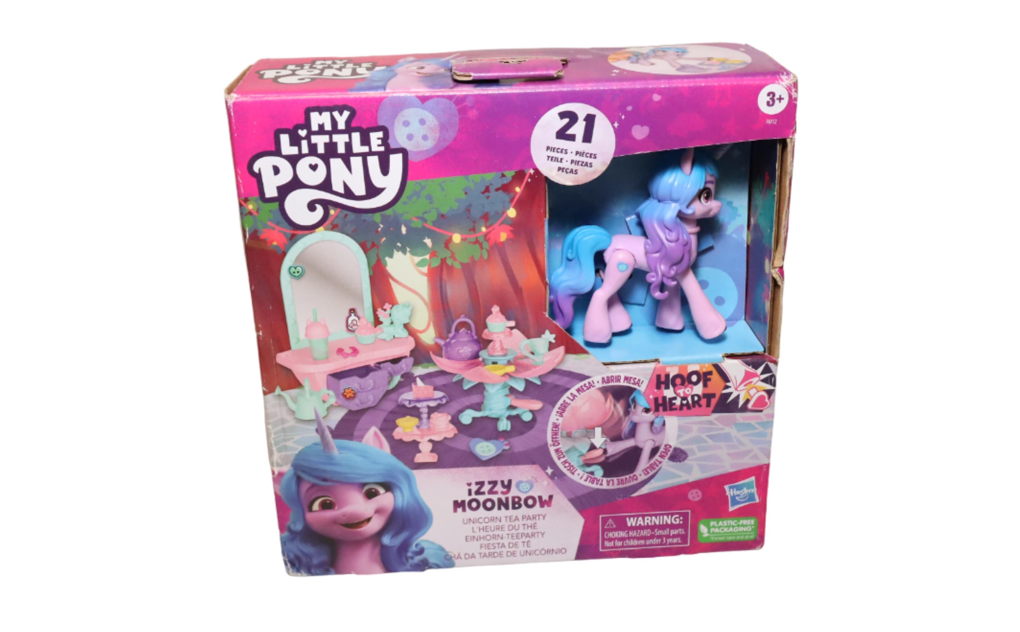 Hasbro Spielfigur My little Pony Entdecke Dein Ponyfunkeln Einhorn Teeparty Izzy Moonbow