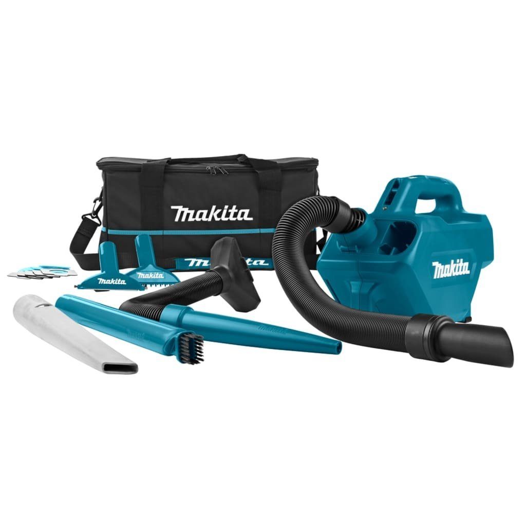 Makita Absauganlage Akku-Staubsauger 10,8 V Blau