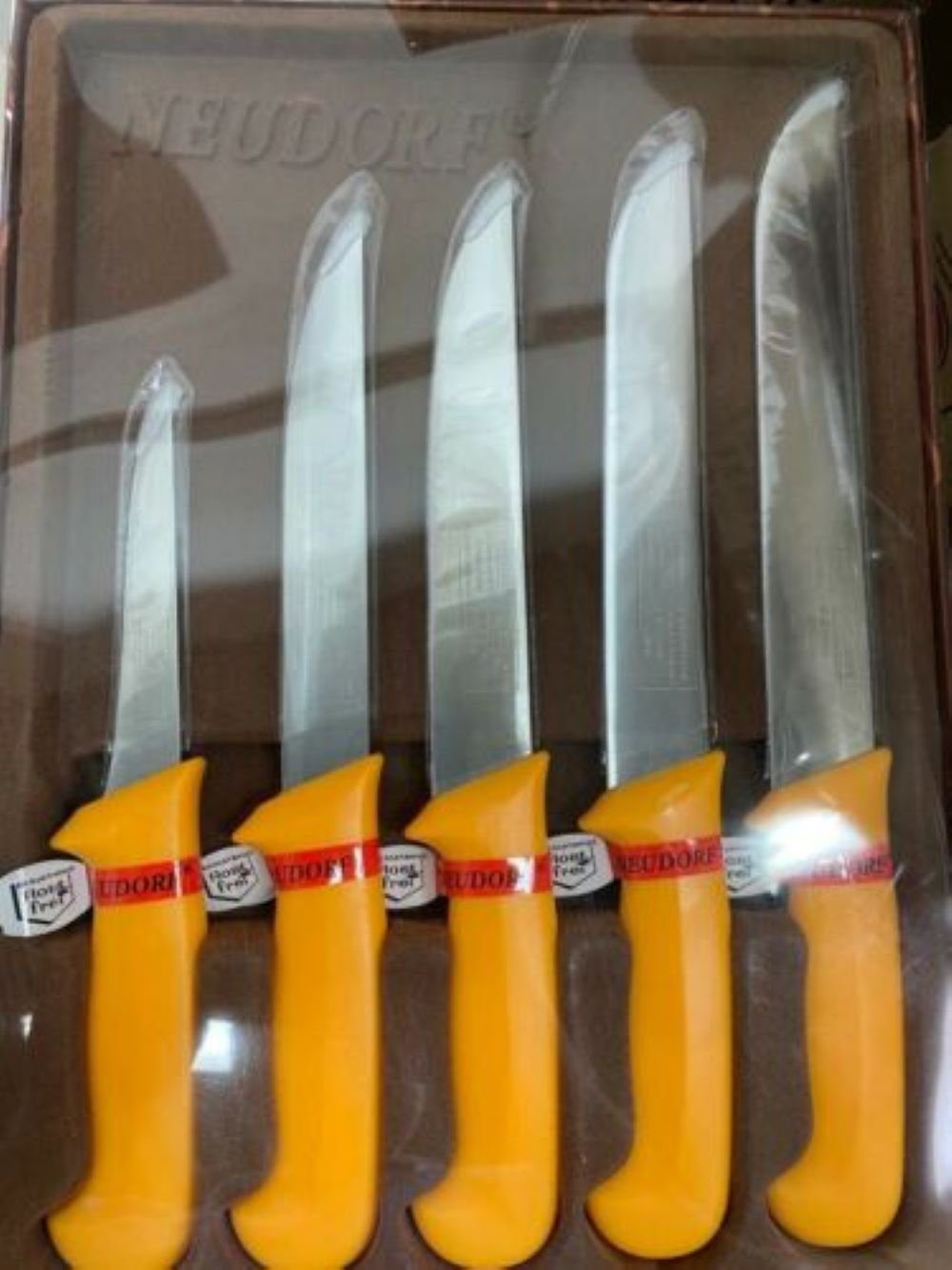 Roland Germany Мясные ножи Metzgermesser 5 Teilig Profiqualität