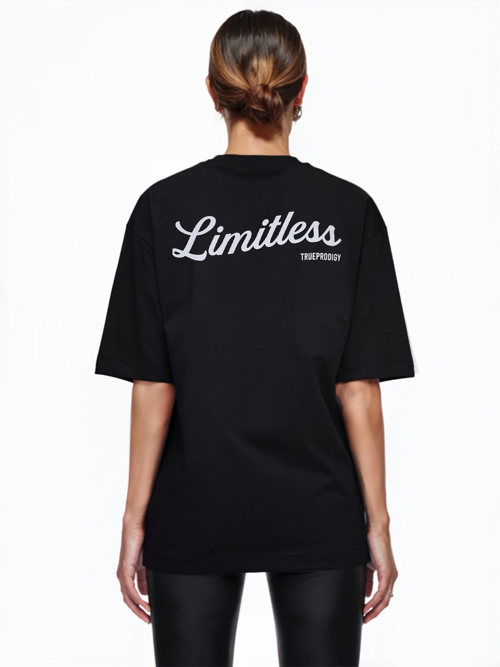 trueprodigy Oversize-Shirt Kai F Logoprint Rundhals günstig online kaufen