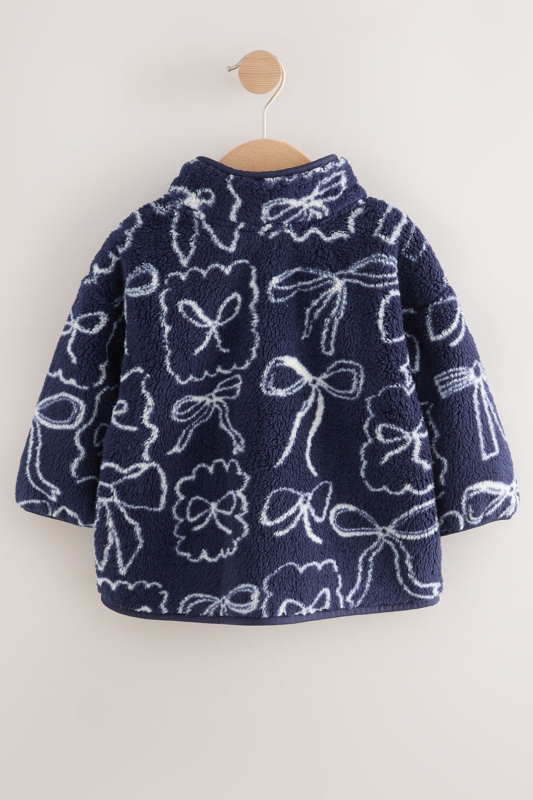 Next Fleecejacke Fleece mit halblangen Druckknopfverschluss günstig online kaufen