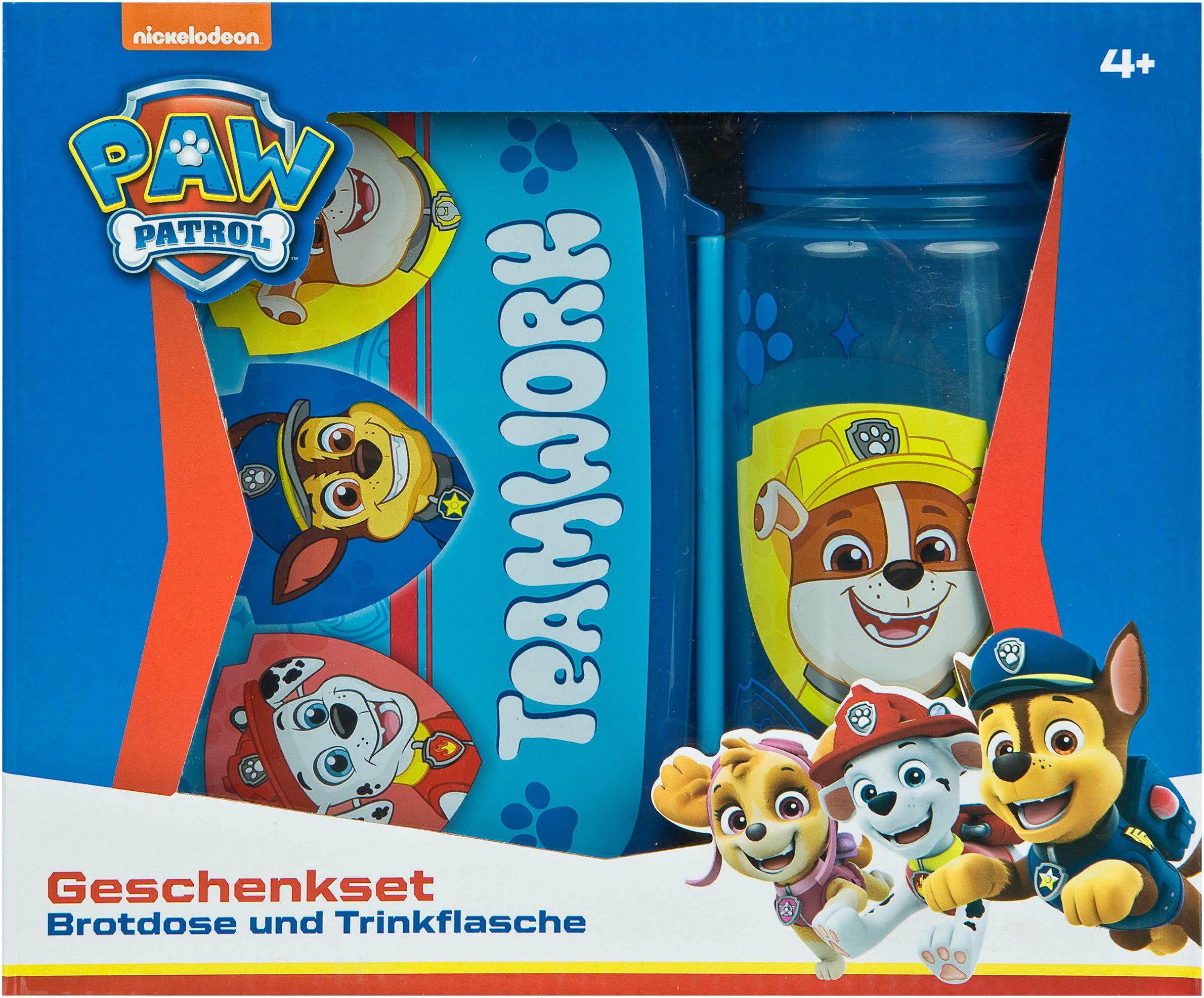 Scooli Lunchbox Paw Patrol, (Set, 2-tlg), mit Trinkflasche