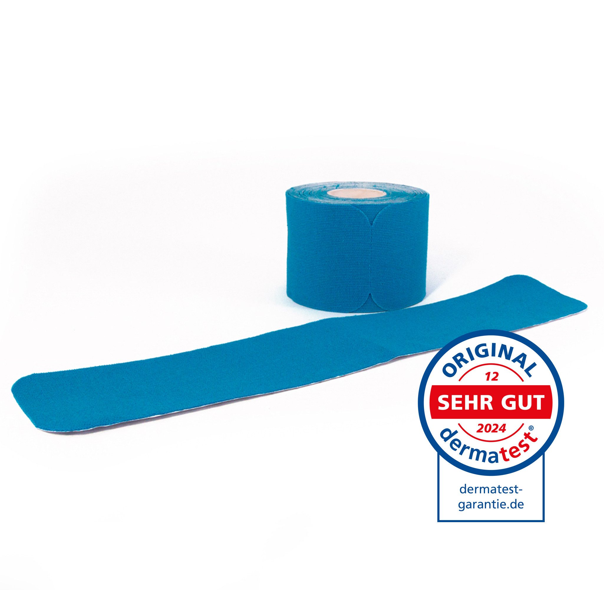 Axion Kinesiologie-Tape PRECUT, 20 vorgeschnittene Sport Tapes 25 x 5 cm - in blau (1-St) MEDIZINPRODUKT • wasserfest • hautfreundlich • elastisch