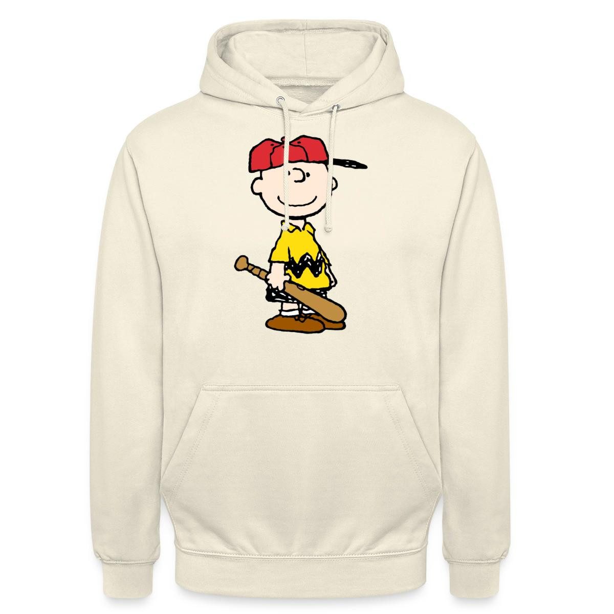 Spreadshirt Hoodie Peanuts Charlie Brown Baseball Sport Unisex Hoodie (1-tlg)
