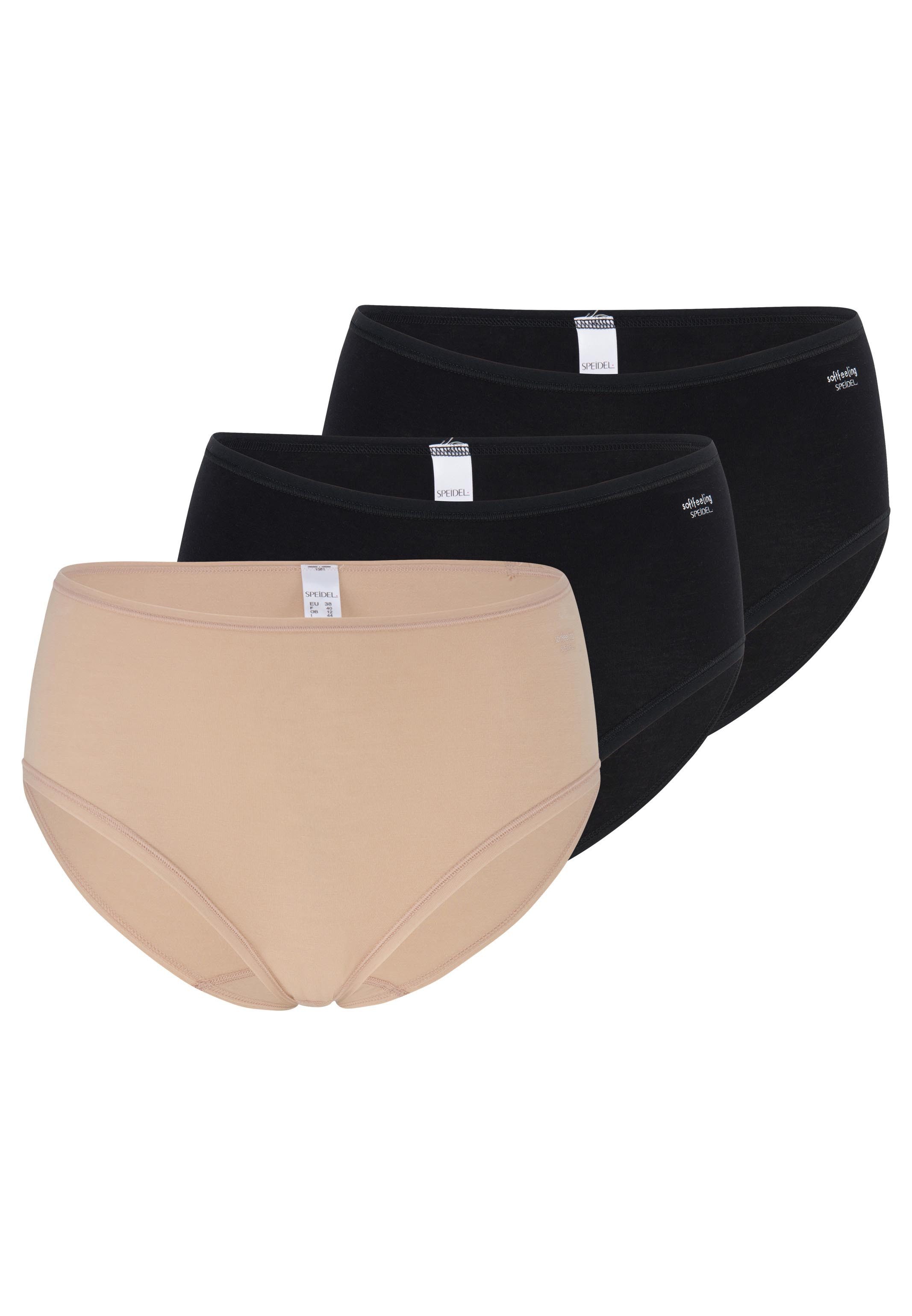 Schwarz / beige