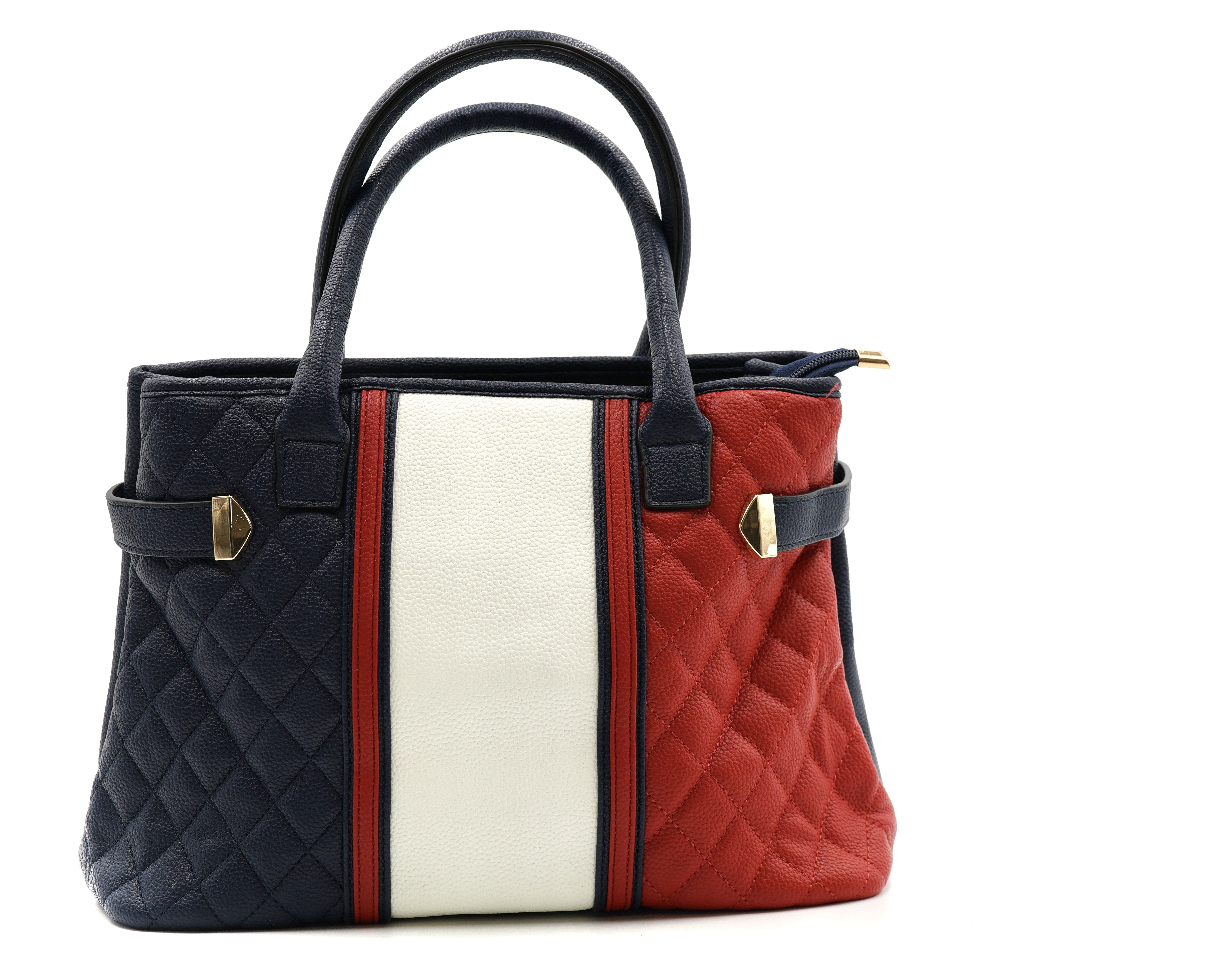 Sonderpostendiscount Henkeltasche Damenhandtasche verschiedene Farben mit Schultergurt Modell Valencia