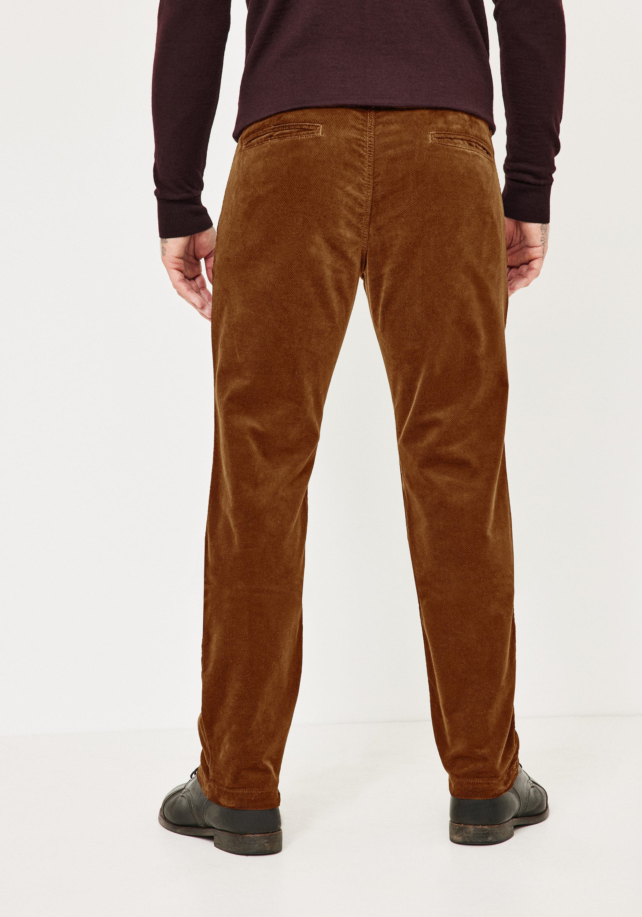 Redpoint Cordhose JASPER Slim Fit Chino mit Stretch