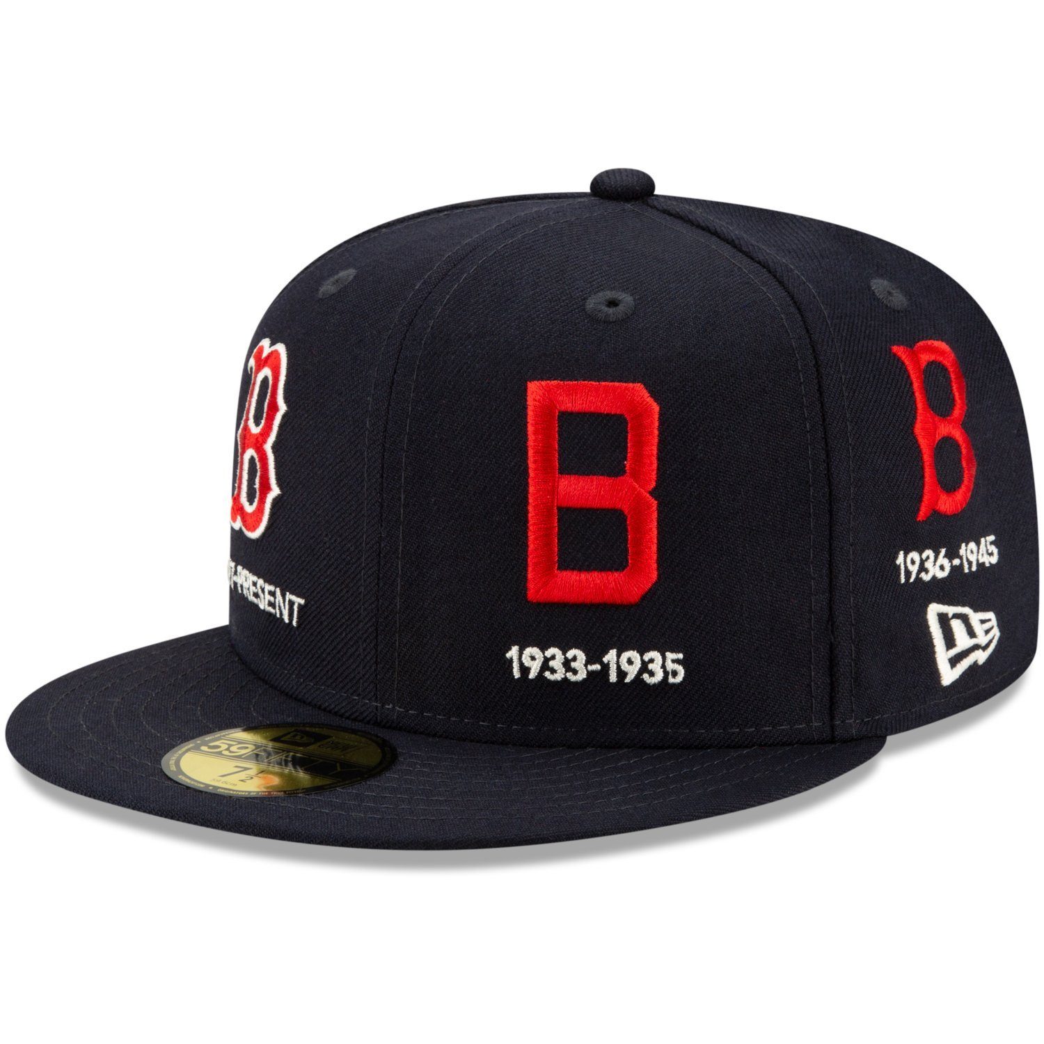 New Era Fitted Cap 59Fifty COOPERSTOWN Boston Red Sox