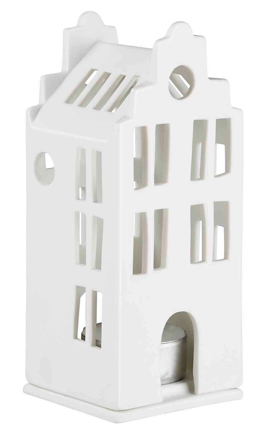 Räder Design Настільні лампи Mini Lichthaus Stadthaus Porzellan weiß H10,5cm