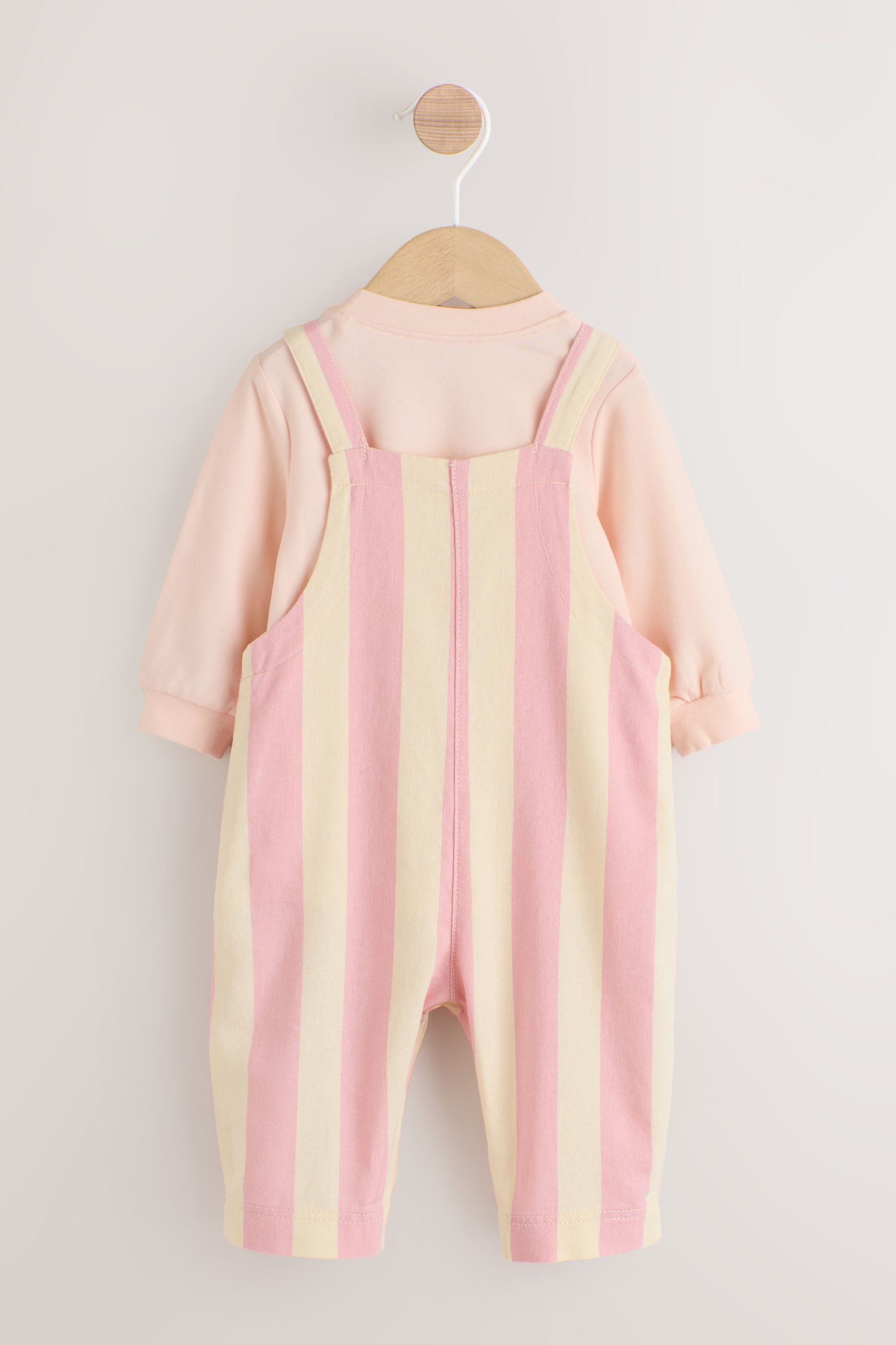 Next Latzhose Baby-Latzhose und Bodysuit im 2-teiligen Set (2-tlg)