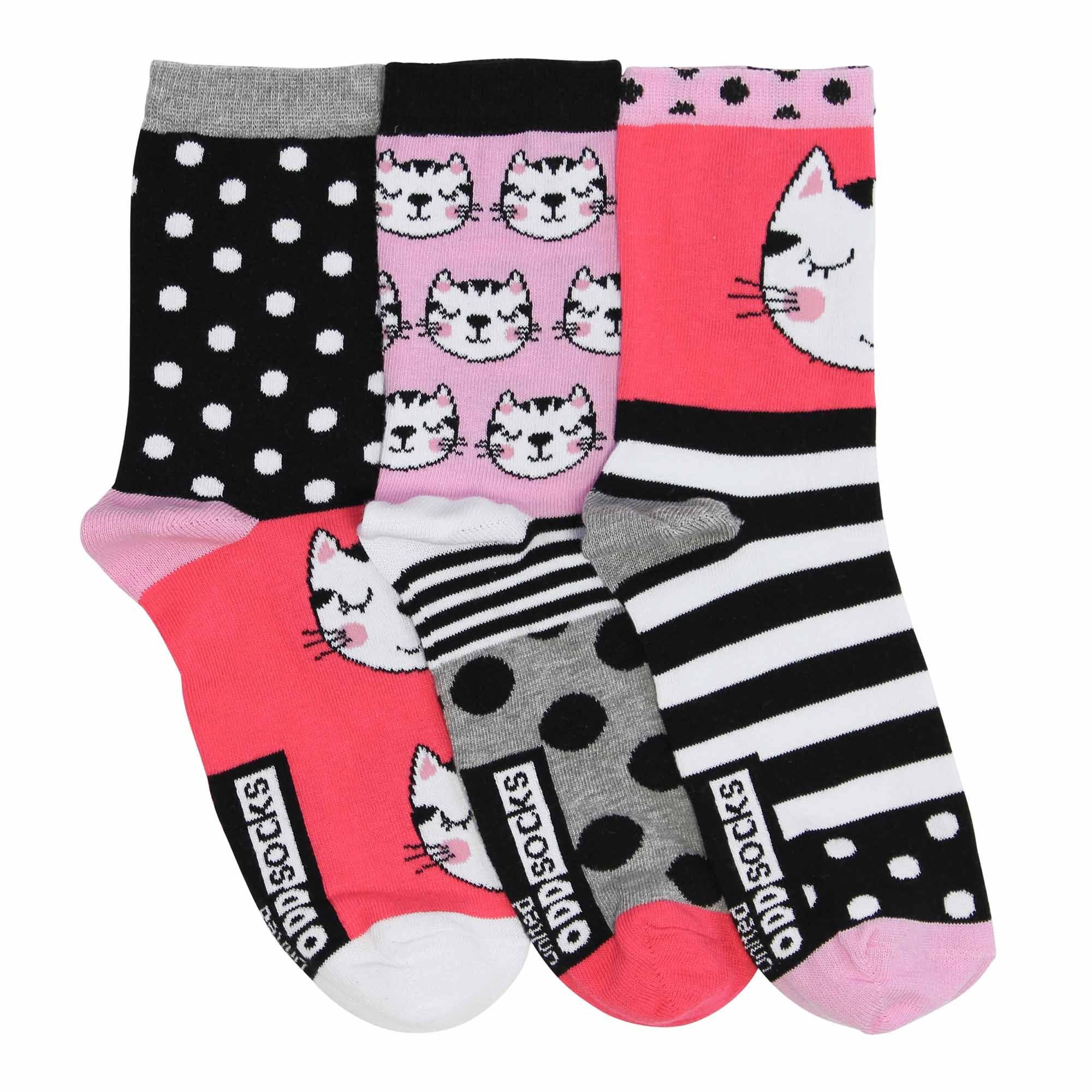 United Oddsocks Kurzsocken Damen Socken 3er Pack Baumwolle (Packung, 3er Pack)