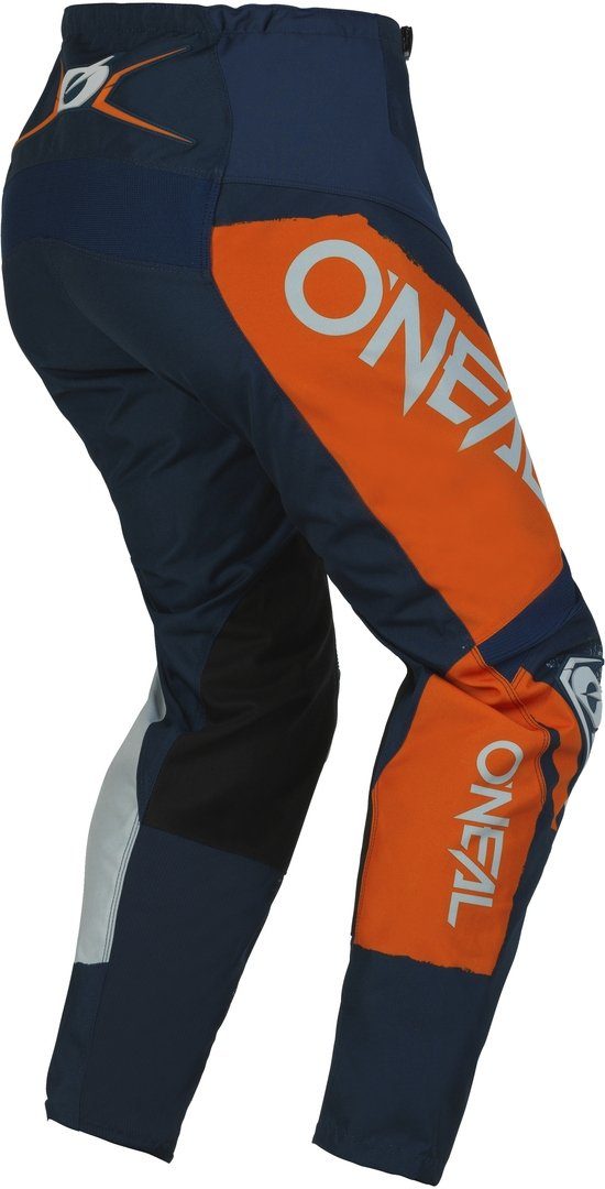 O’NEAL Motorradhose Element Shocker Hose Blue/Orange Motocross