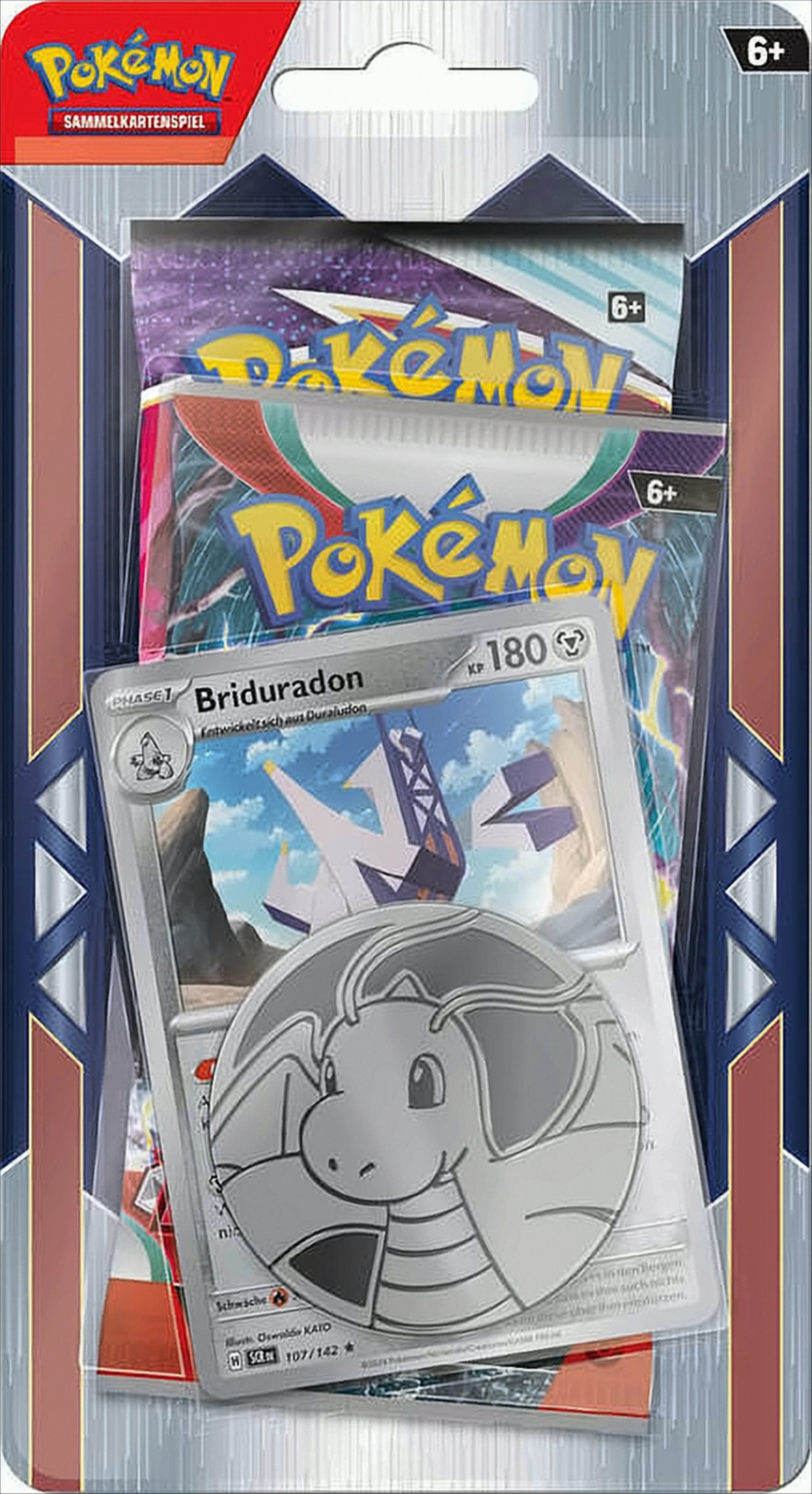 POKÉMON Sammelkarte Pokémon 2er-Pack-Blister Januar 2025 DE