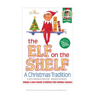 Elf on the Shelf Weihnachtsfigur The Elf on the Shelf® Box Set Junge Englisch Light