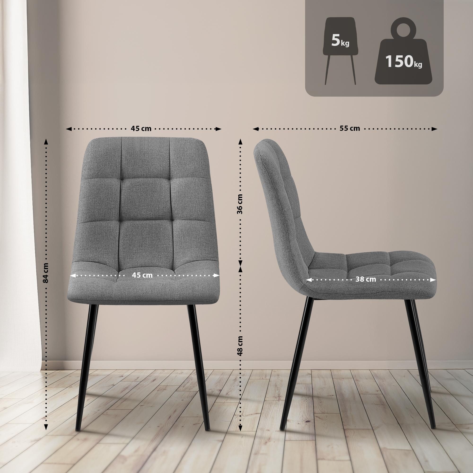 CLP Esszimmerstuhl Tilde (2er Set), mit günstig online kaufen