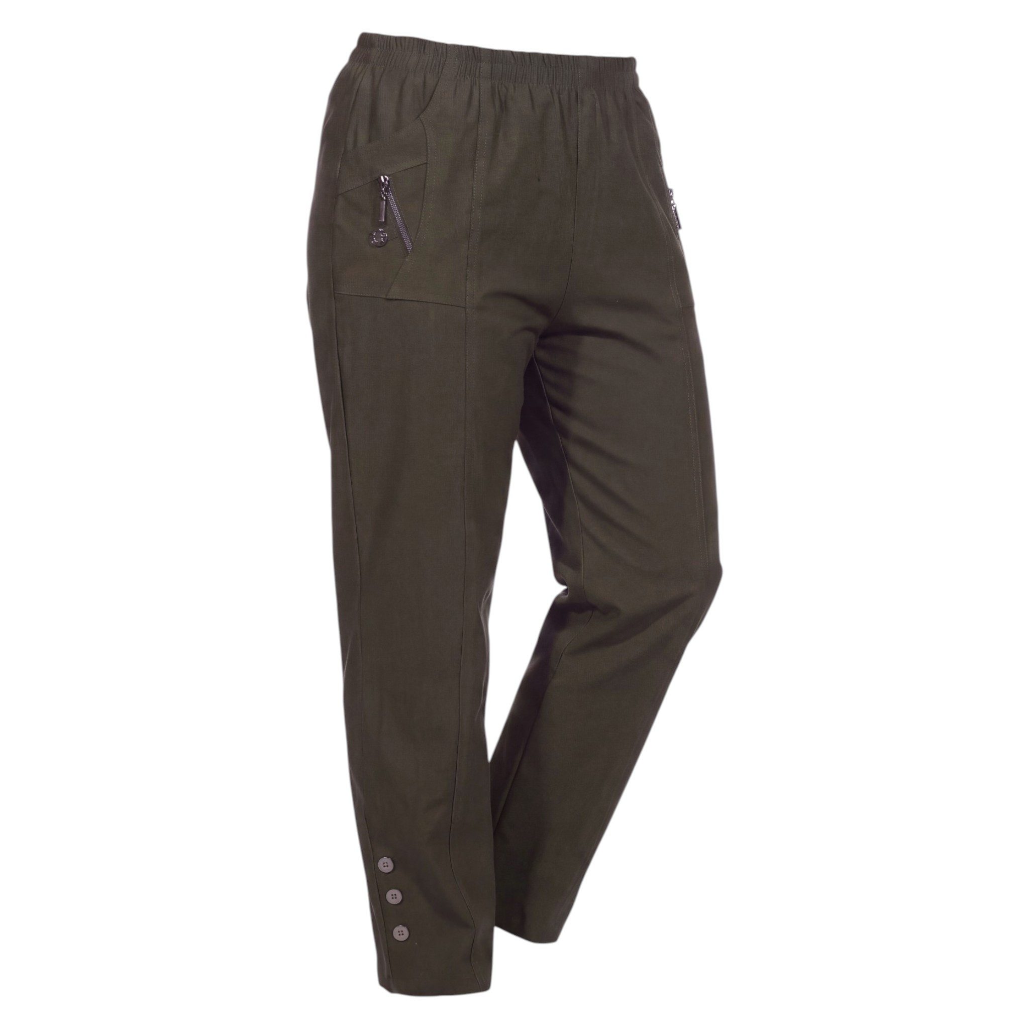 Cherry Berry Schlupfhose Schlupfhose für Damen Übergangshose mit leichtem Thermofleece auch in großen Größen erhältlich, innen leicht angeraut