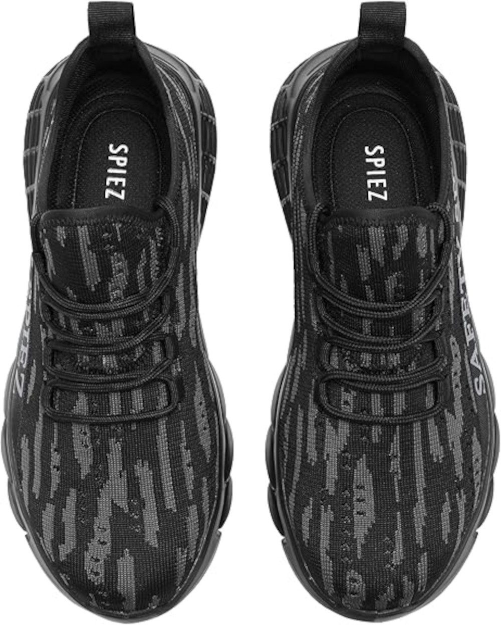 UE Stock Unisex Leichte atmungsaktive Arbeitsschuhe Sneaker Gr. 37 Schwarz Grau Arbeitsschuh perfekt für verschiedene Arbeitsumgebungen