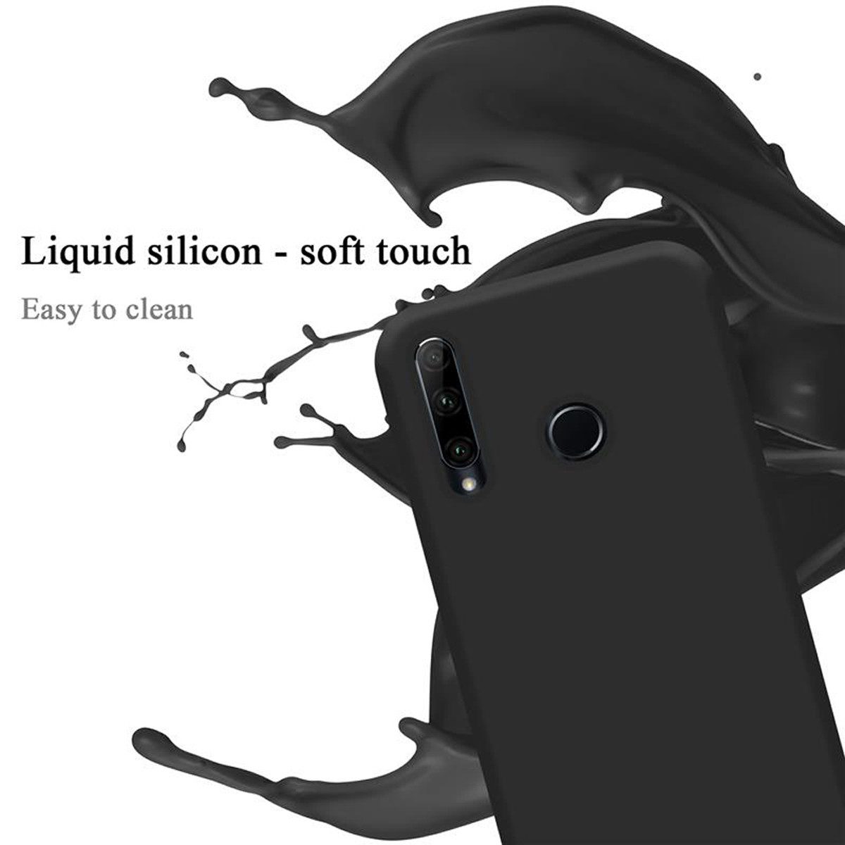 Cadorabo Handyhülle für Honor 10i / 20i / 20 LITE / Huawei Enjoy 9S Hülle Honor 10i / 20i / 20 LITE / Huawei Enjoy 9S, Flexible Hülle TPU Silikon Schutzhülle Back Cover Case