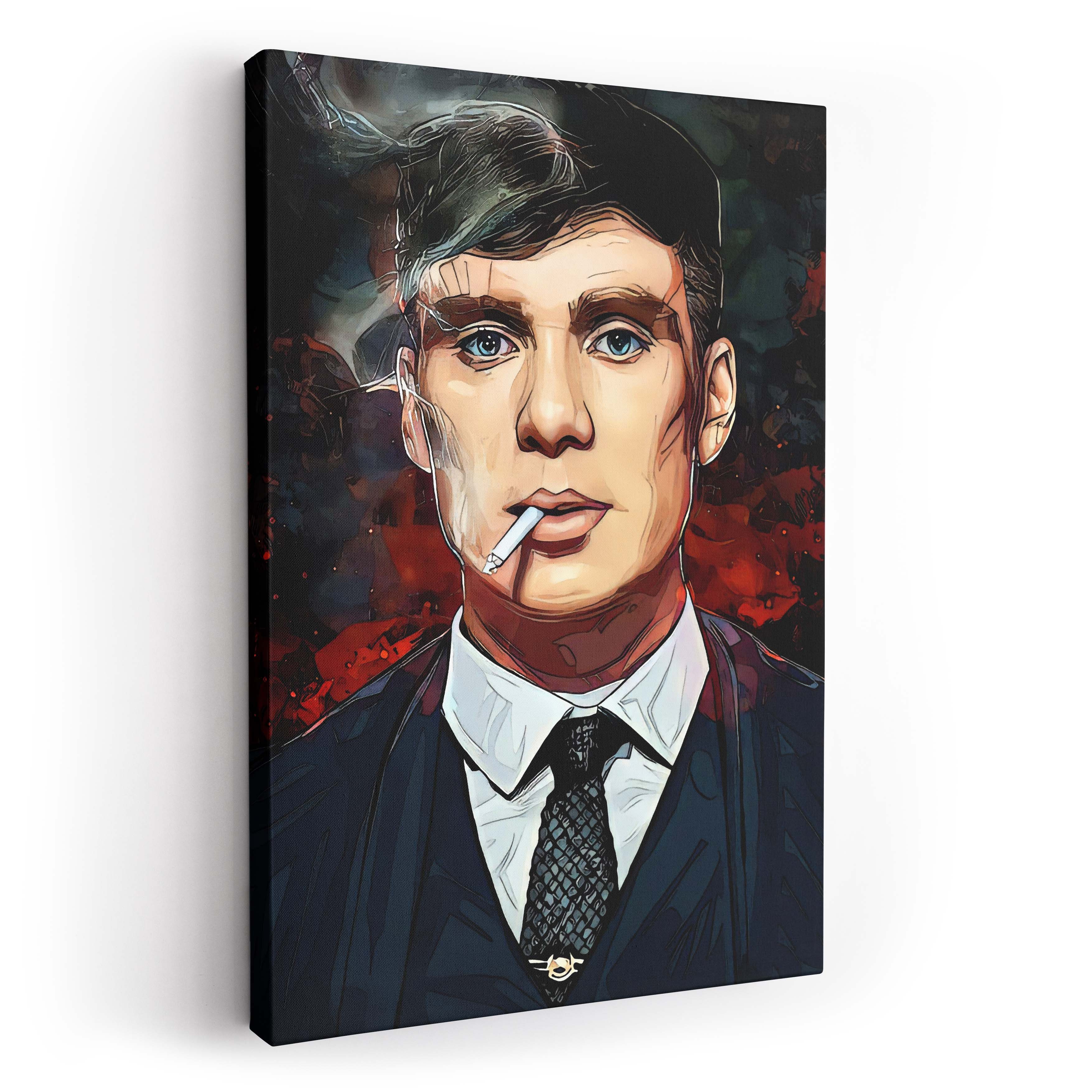 ArtMind XXL-Wandbild Peaky Blinders, Premium Wandbilder als Poster & gerahmte Leinwand in 4 Größen, Wall Art, Bild, Canva