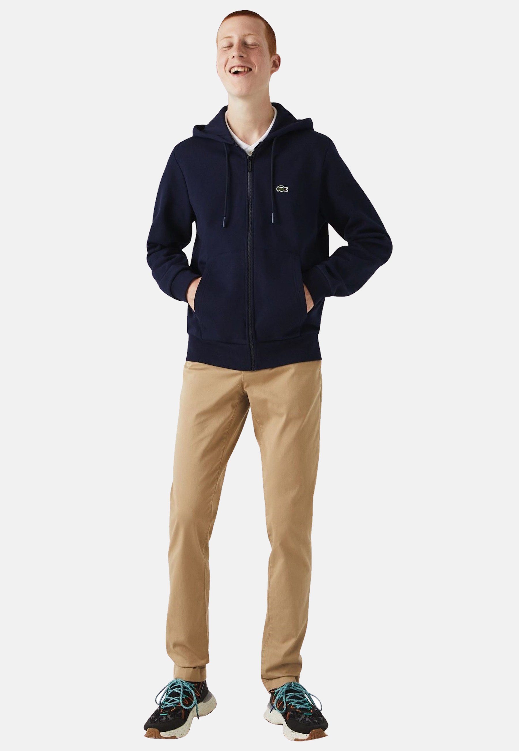 Lacoste Kapuzensweatjacke Jacke Fleecejacke (1-tlg) günstig online kaufen