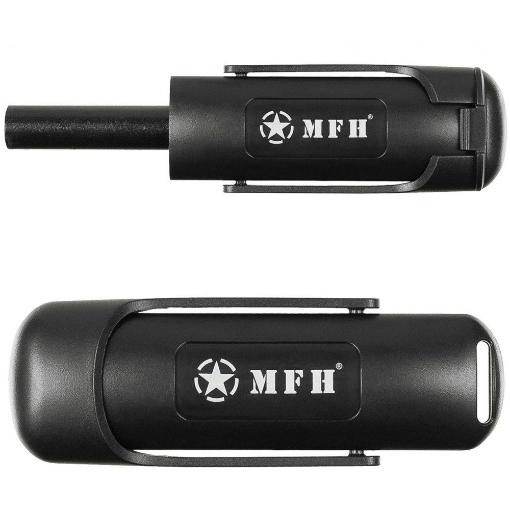MFH Feuerzeug MFH Feuerstarter Automatik - Zündstein für Outdoor (Einhand Feuerstarter mit automatischer Zündung), Einhand Feuerstarter mit automatischer Zündung