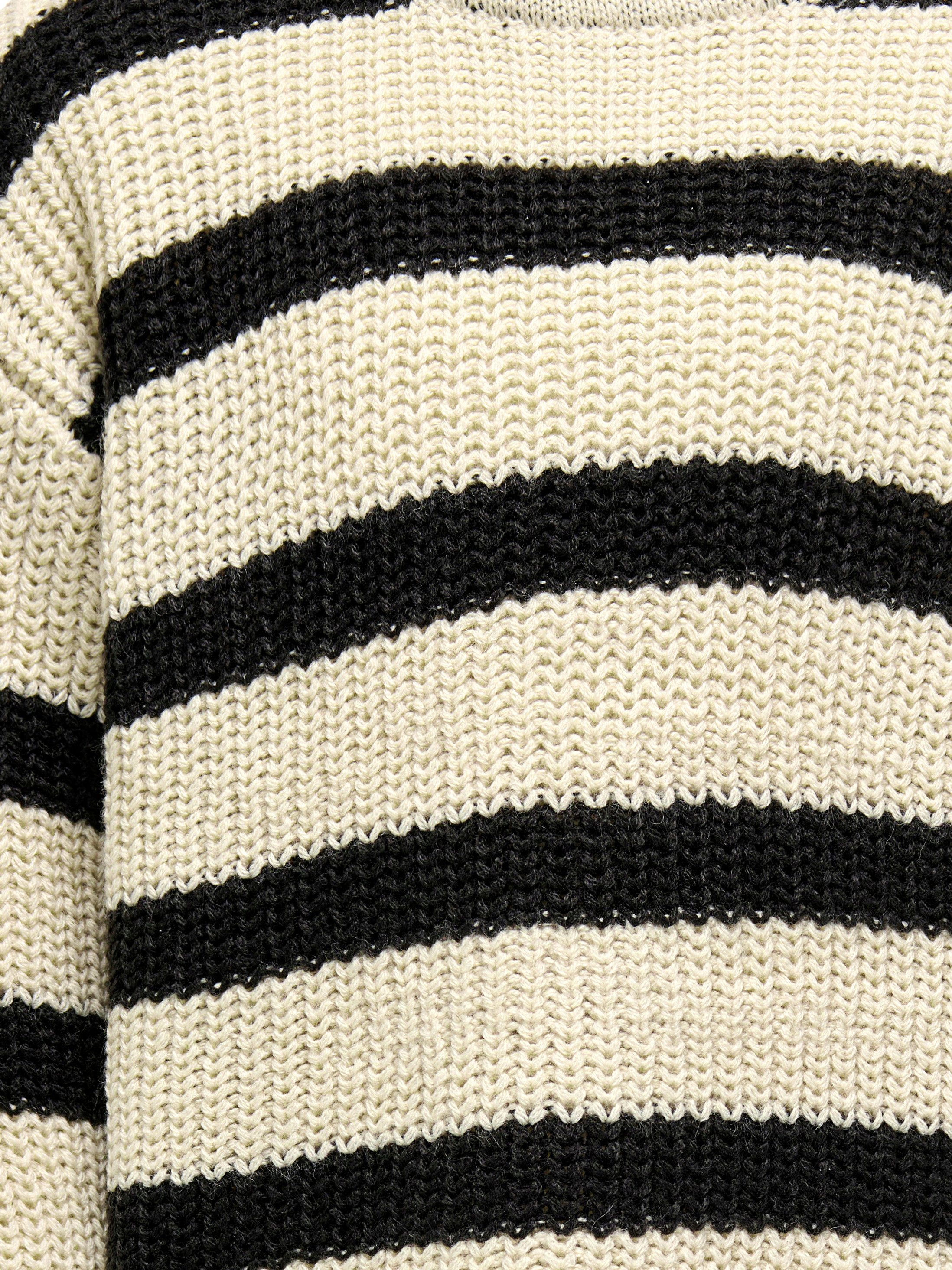 KIDS ONLY Strickpullover KOGJUSTY L/S STRIPE PULLOVER KNT NOOS