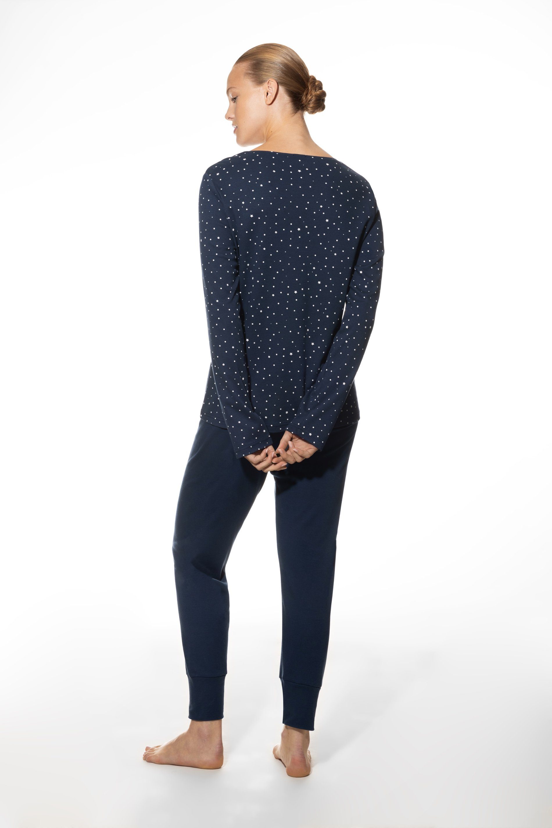 Mey Pyjama Mey Pyjama Serie Erina 13220 Deep Shadow (1 Stück, 1 tlg., 1 Stü günstig online kaufen