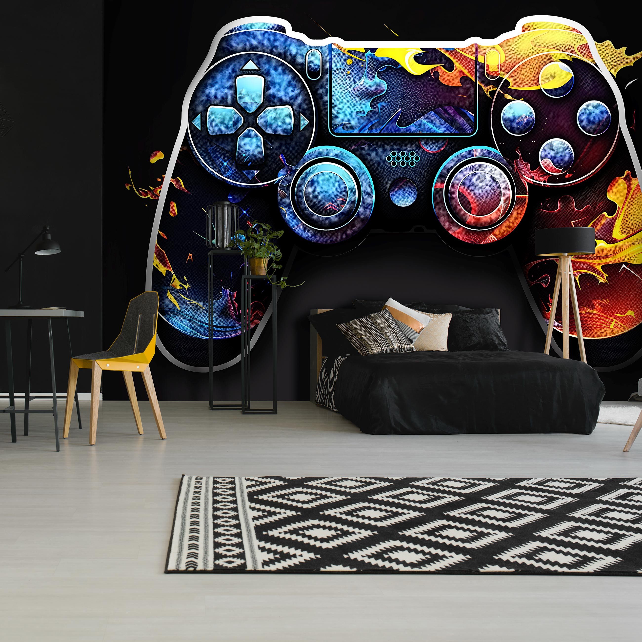 Wallarena Fototapete Kinderzimmer Jungen Game Pad günstig online kaufen