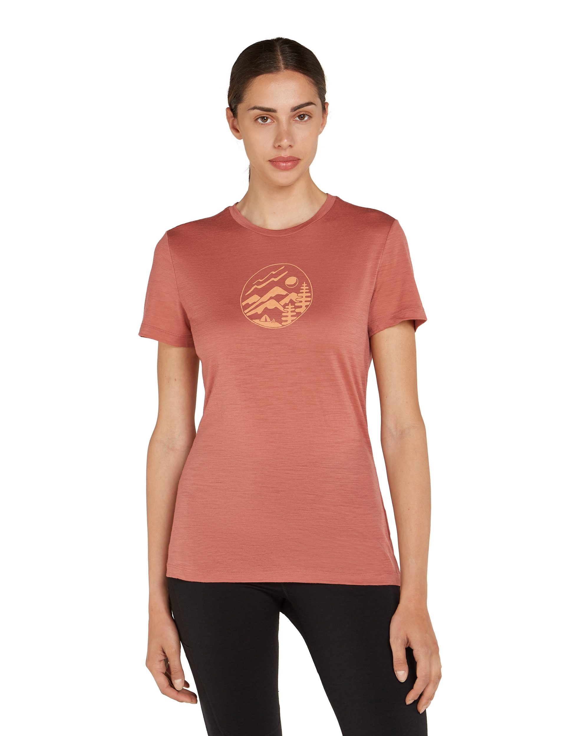 Icebreaker T-Shirt W Mer 150 Tech Lite III SS Tee Camp