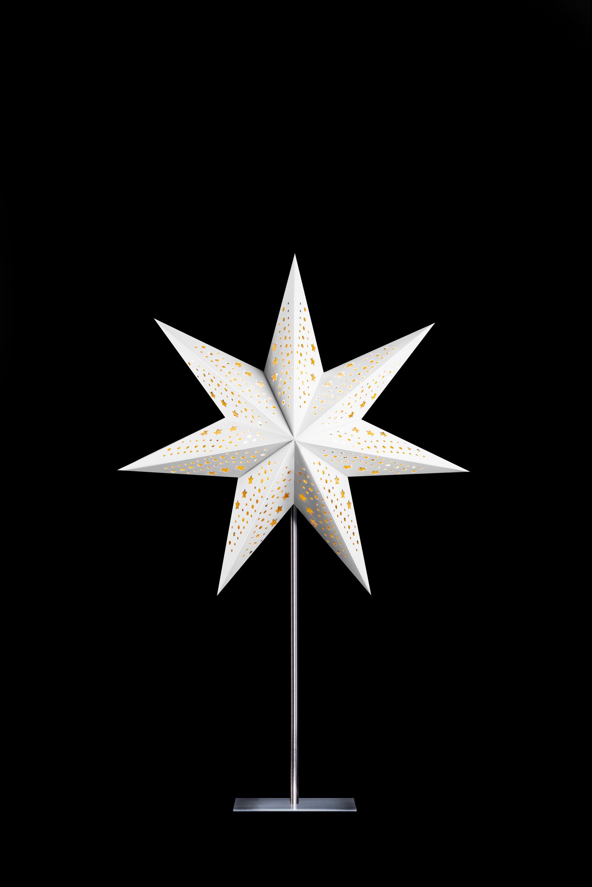 STERNTALER Dekostern, Dekostern Weihnachtsstern Papier Samt Faltstern mit S günstig online kaufen
