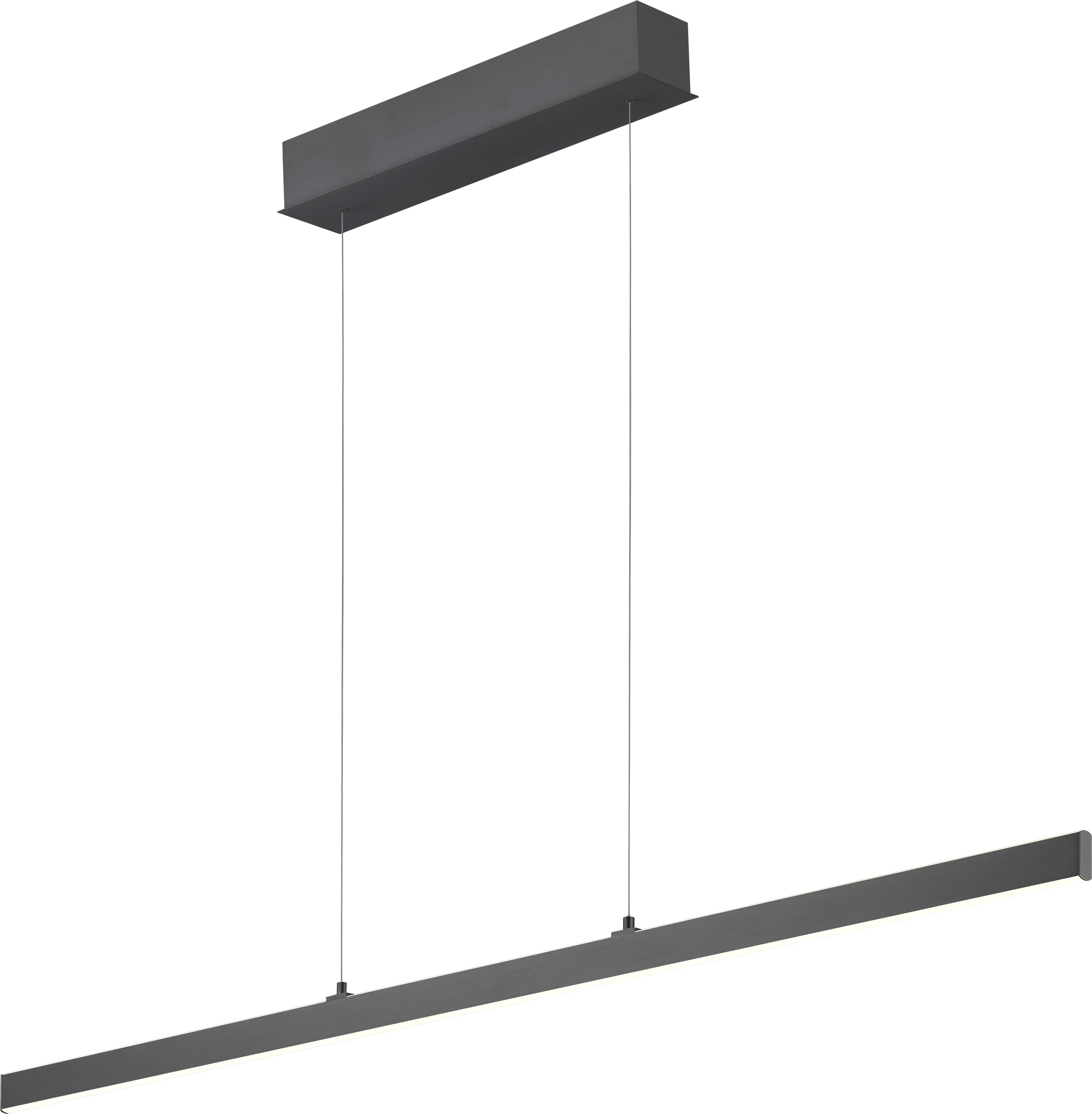 HELL höllisch gutes Licht LED Pendelleuchte KARO, LED fest integriert, warmweiß - kaltweiß, Fernbedienung, CCT, Stufenlos höhenverstellbar