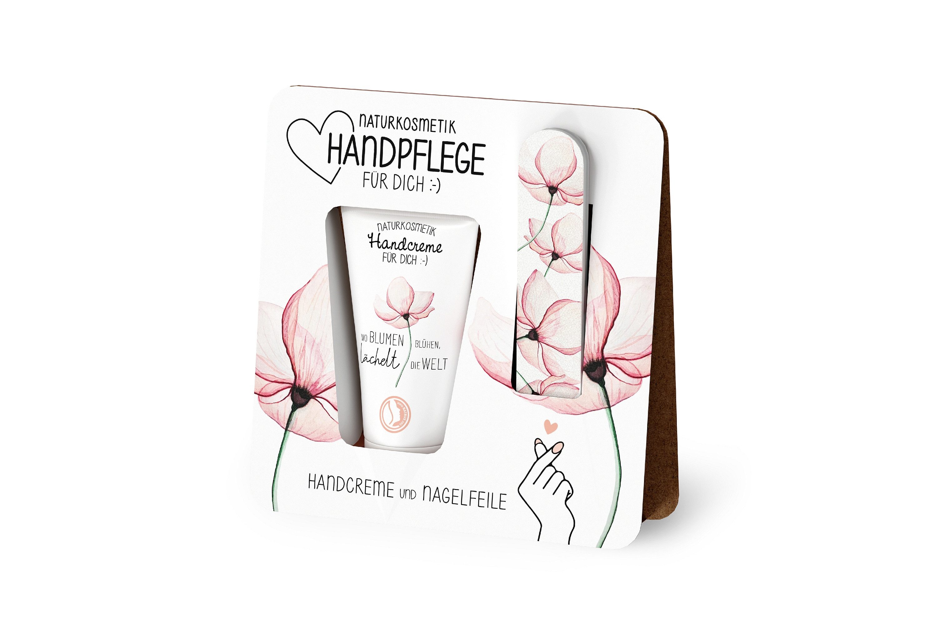 La Vida Handcreme Handpflege Handcreme Nagelfeile Naturkosmetik Geschenk la vida Blüte