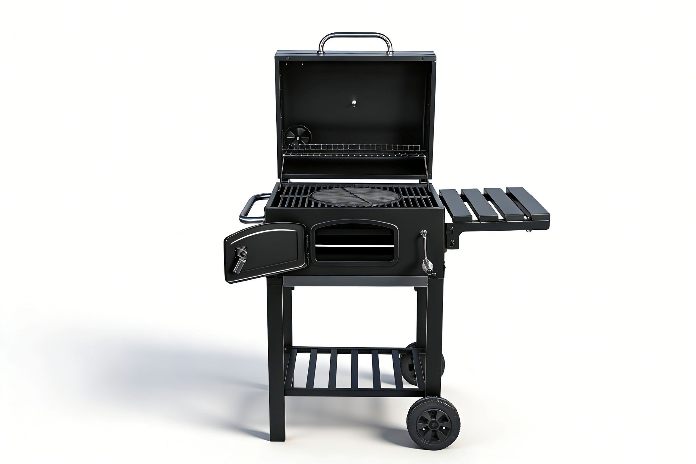El Fuego Holzkohlegrill Holzkohlegrill "ONTARIO 2" von El Fuego®, inkl. Rost-in-Rost-System – Bild 5 von 5