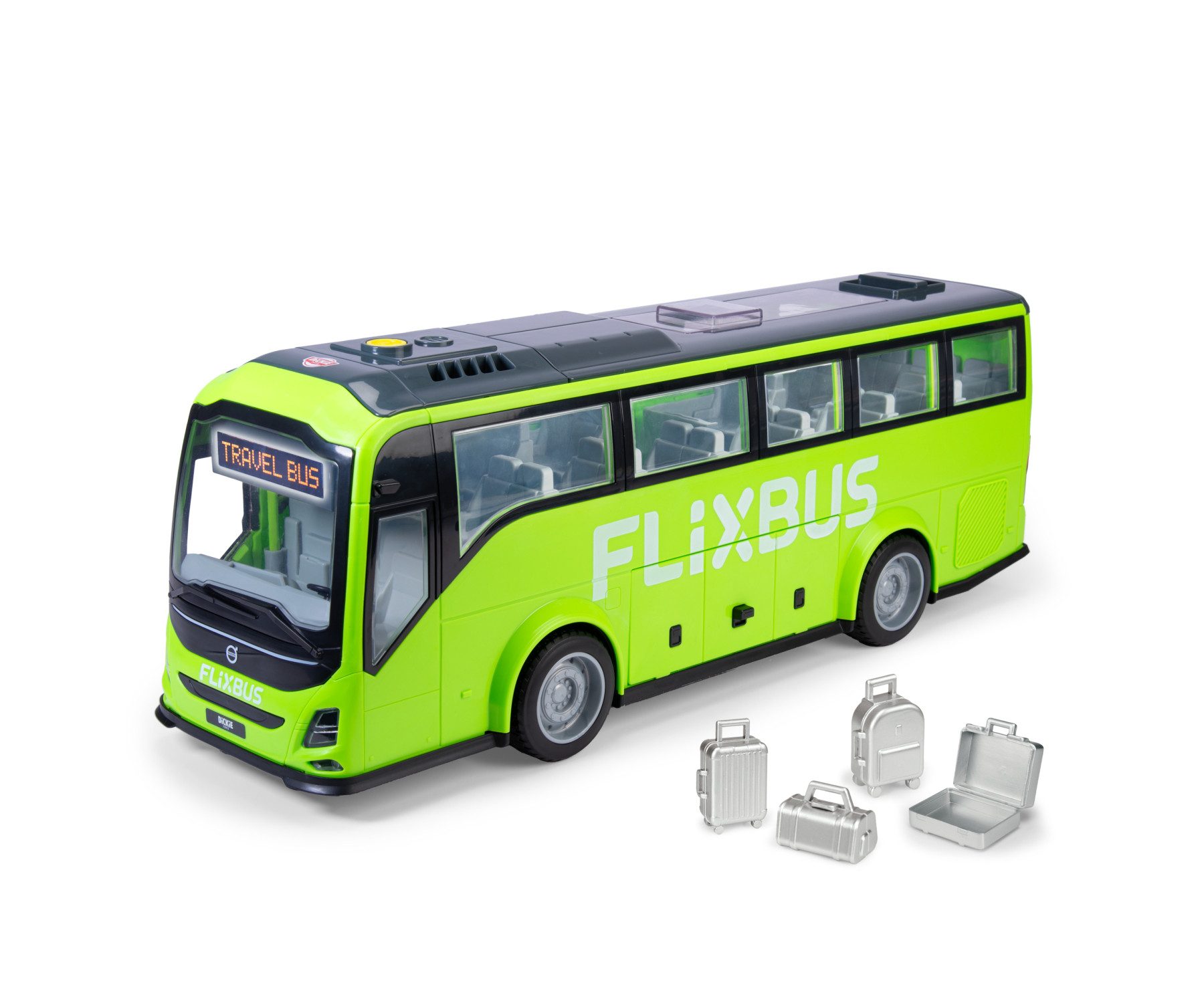 Dickie Toys Spielzeug-Bus Giant Flixbus, mit Licht und Sound