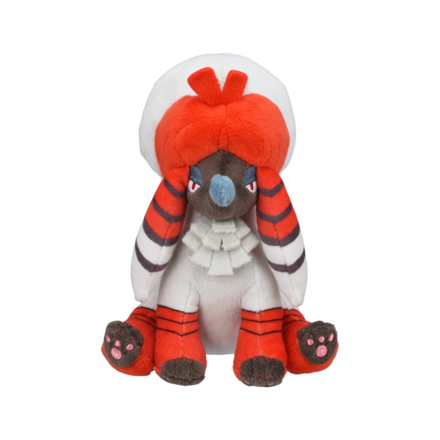 Pokémon Center Plüschfigur Pokemon Coiffwaff Kuscheltier - 16 cm Plüschtier Furfrou (Kabuki Trim)