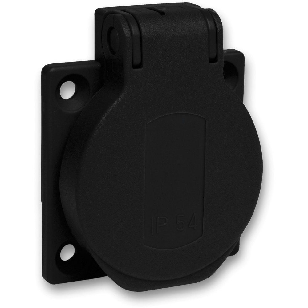 SCHNEIDER Steckdose Schneider Electric PKS51N Einbau-Steckdose IP54, IK08 Schwarz