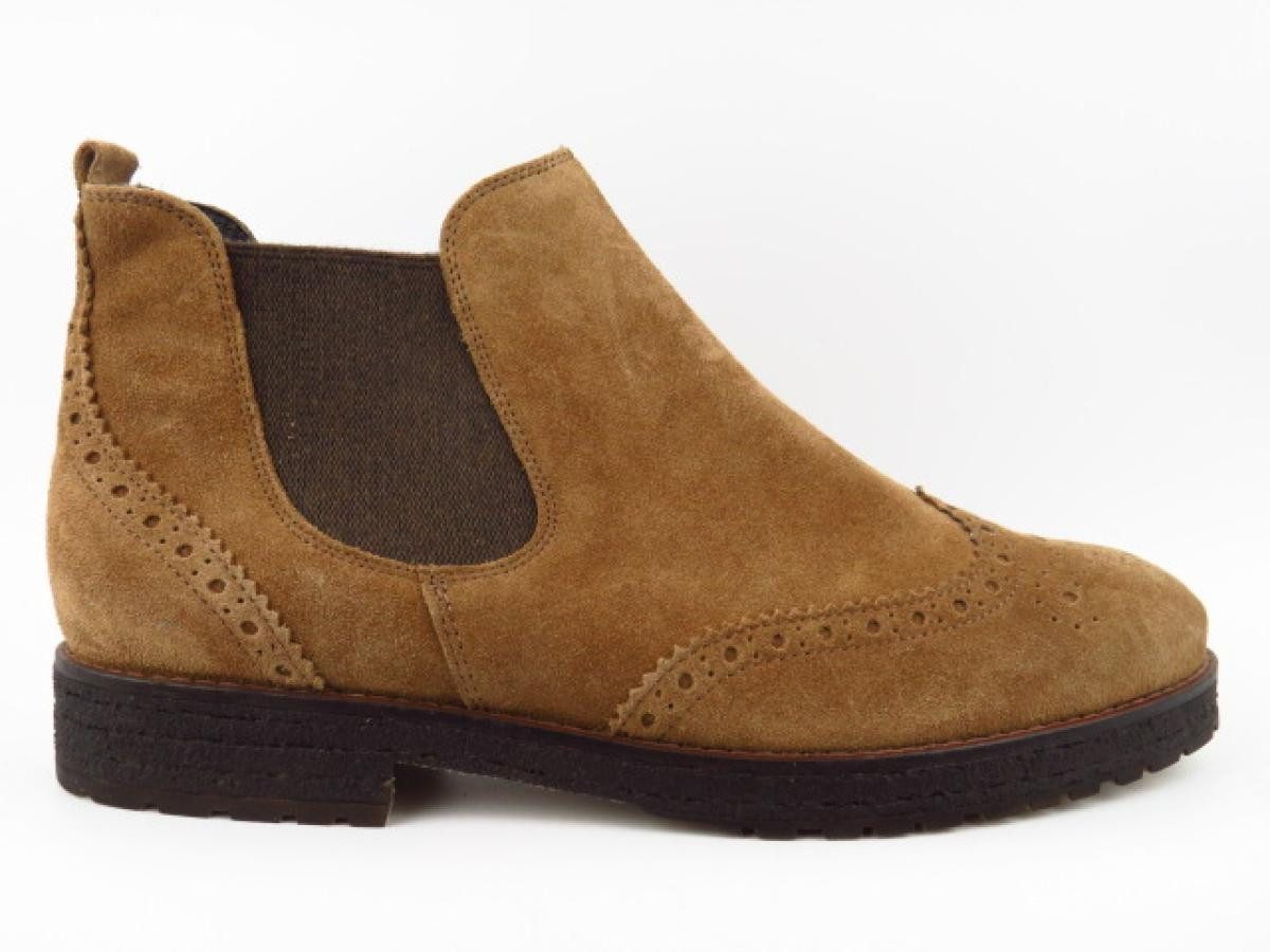 Royal Suede camel Stiefelette