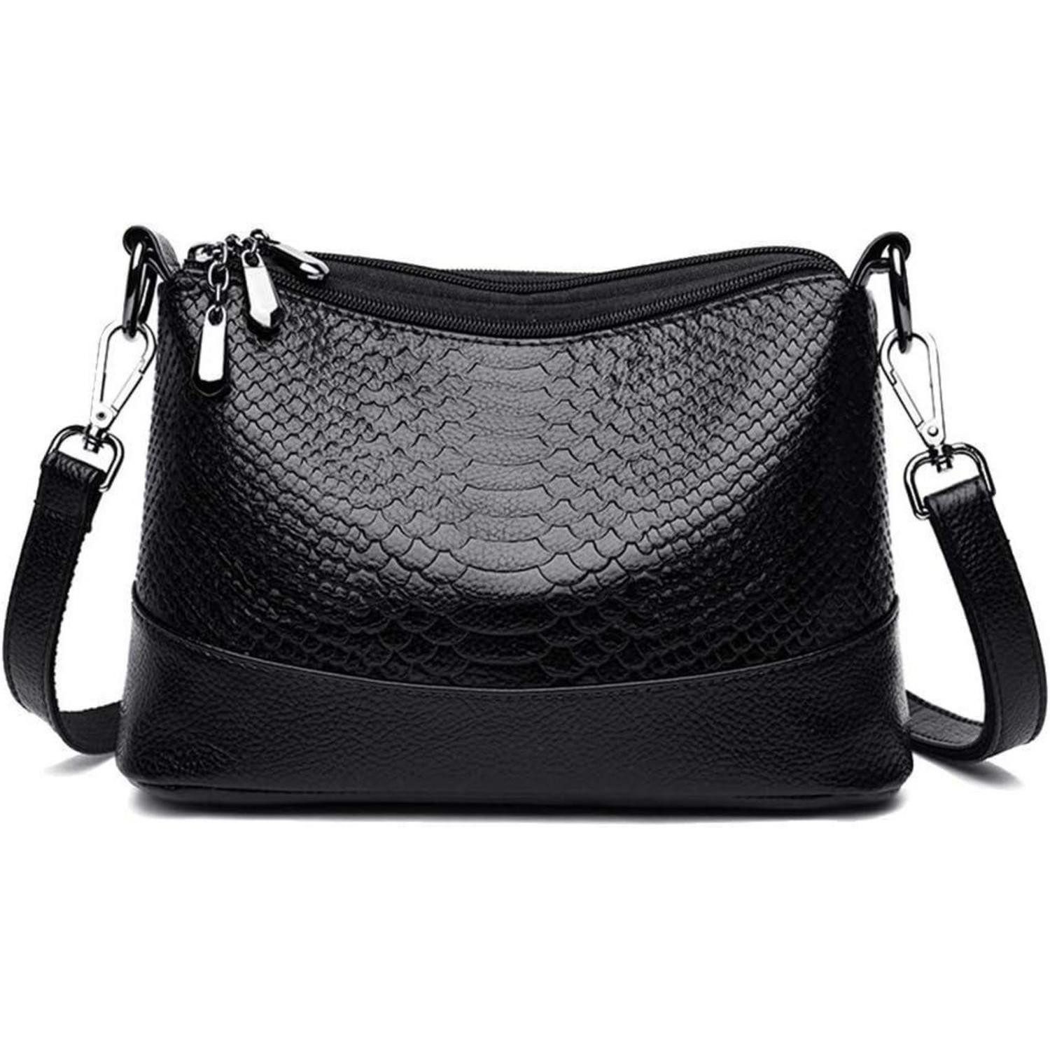 Handtasche Damen PU-Leder Umhängetasche Kleine Hobo Handtasche Elegant