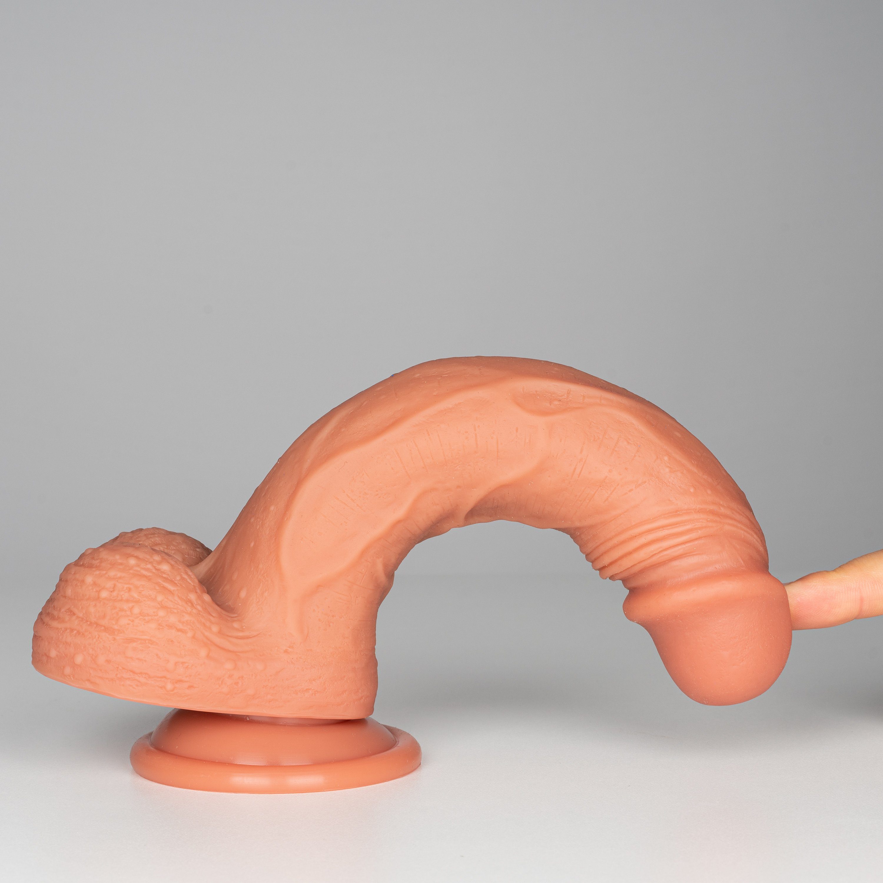 Realistischer Dildo mit Saugnapf Dildo 21cm Meilov Silikon Penis Masturbator