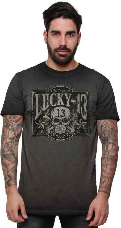 Lucky 13 T-Shirt L13 Tombstone Tee