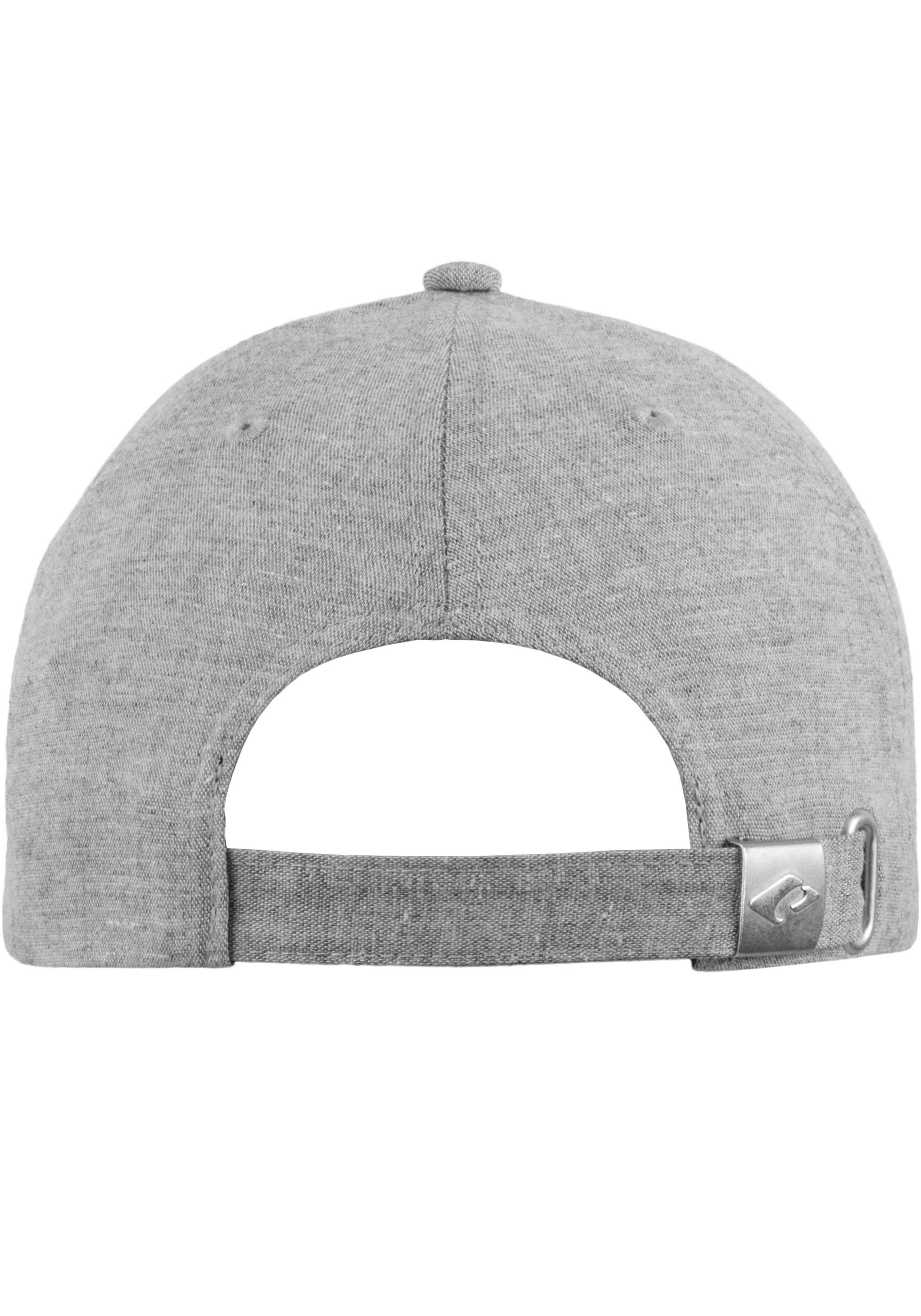 chillouts Baseball Cap Plymouth Hat aus Leinen-Baumwollmix mit verstellbarer Passform & natürlichem Look